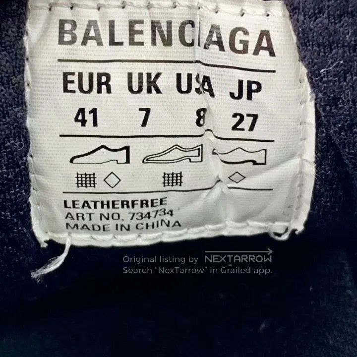 Balenciaga Balenciaga Black Lace-Up Casual Dad Shoes. Size US 8 / EU 41 - 6 Thumbnail