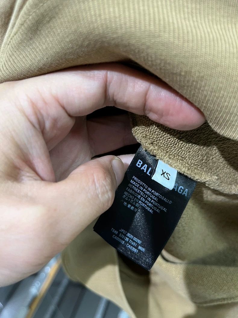 Balenciaga Balenciaga Khaki mailbox hoodie Size US XS / EU 42 / 0 - 5 Thumbnail