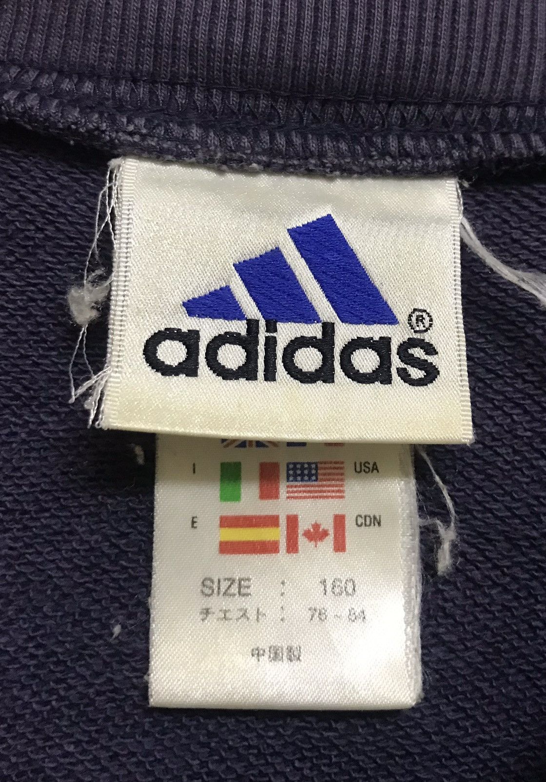 Adidas × Japanese Brand × Vintage Vintage Adidas 3 Stripes Sportwear Sweatshirt Size US S / EU 44-46 / 1 - 5 Thumbnail