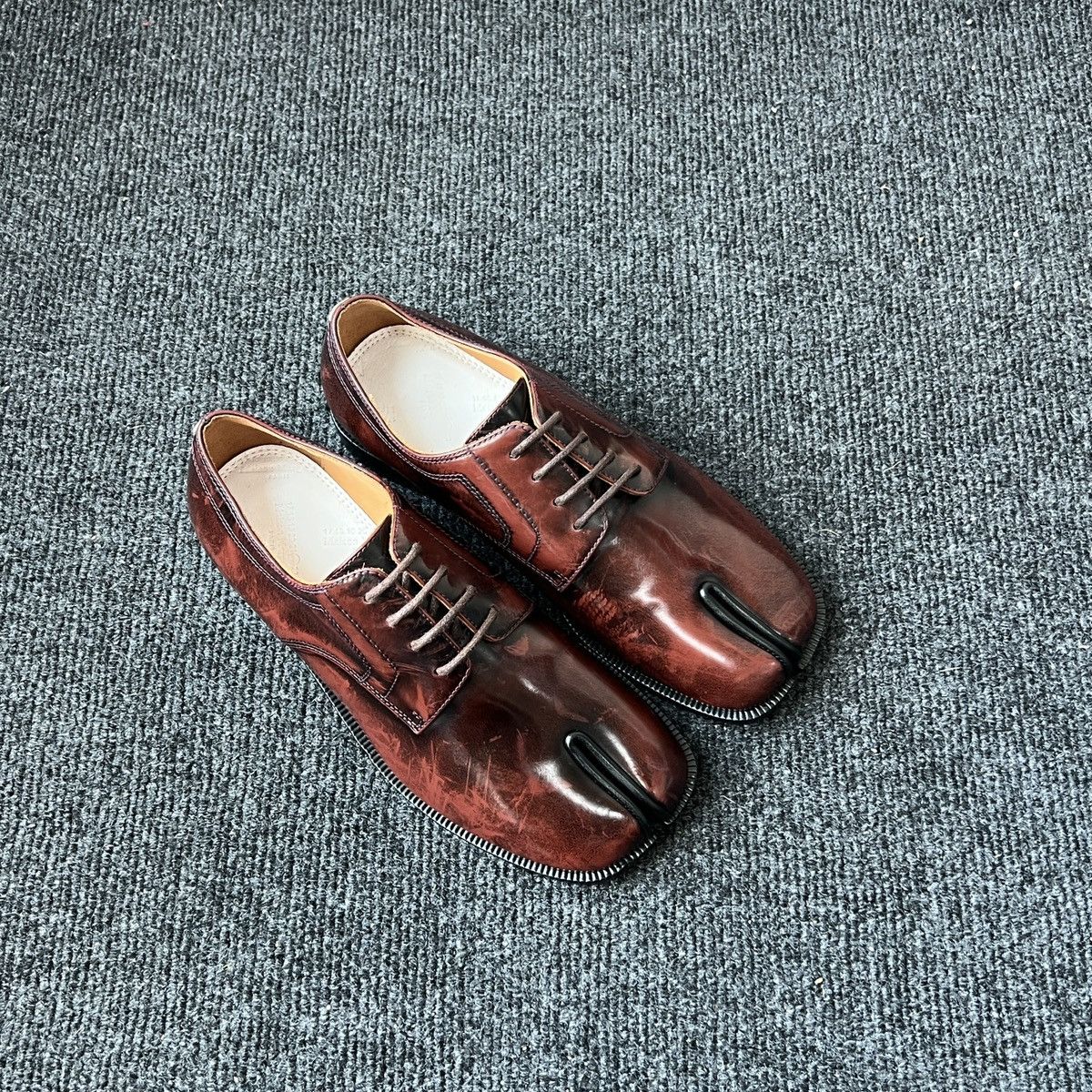 Maison Margiela MM22 Lace-up Sneakers with Fringed Detail