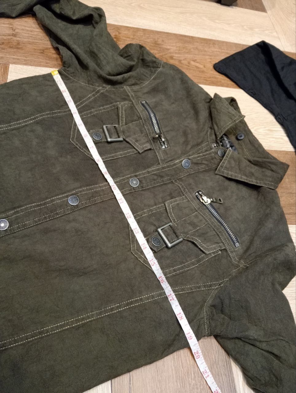 In The Attic IN THE ATTIC HOMME JAPAN 2 WAY BUTTON SHIRT Size US L / EU 52-54 / 3 - 12 Thumbnail