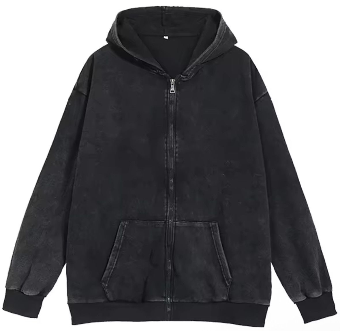 Other High Street Fashion Retro Back Zipper Acid Washed Hoodies Size US S / EU 44-46 / 1 - 1 Thumbnail