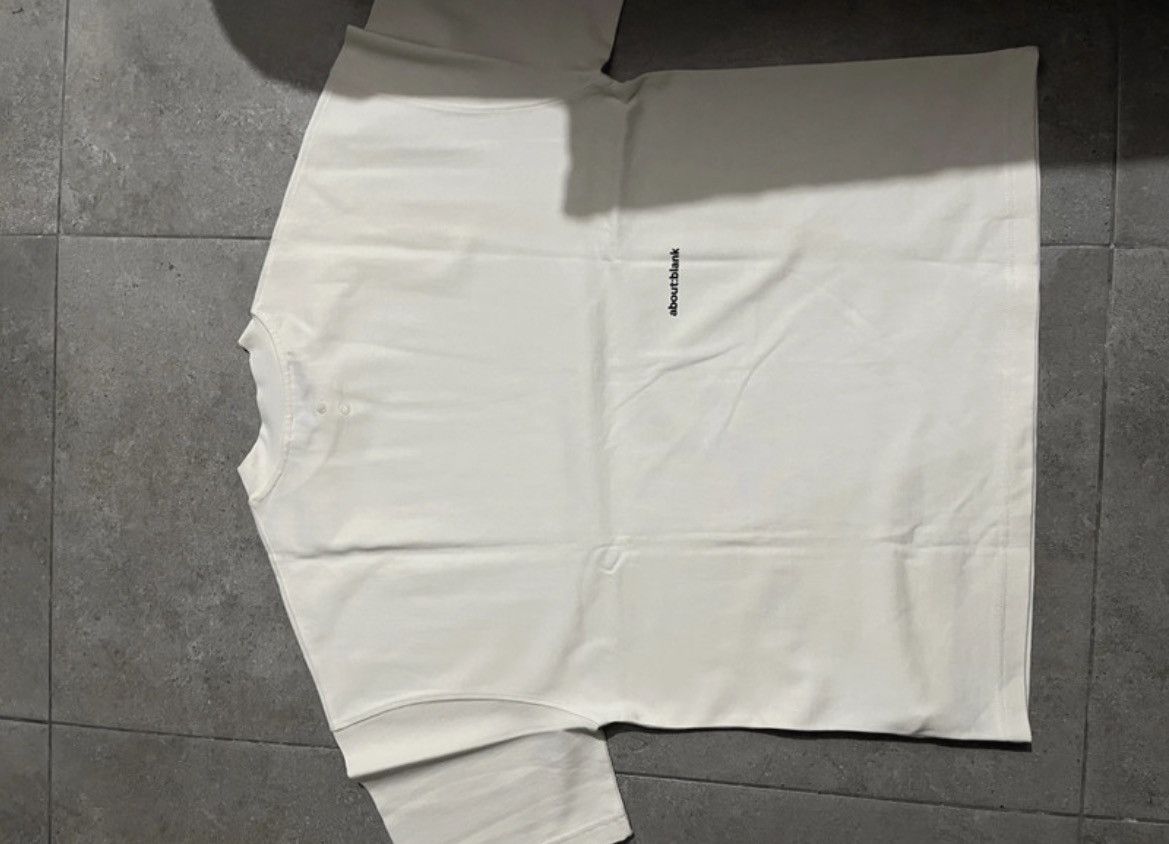About:Blank about:blank mock neck box t-shirt - ecru (S) Size US S / EU 44-46 / 1 - 4 Thumbnail