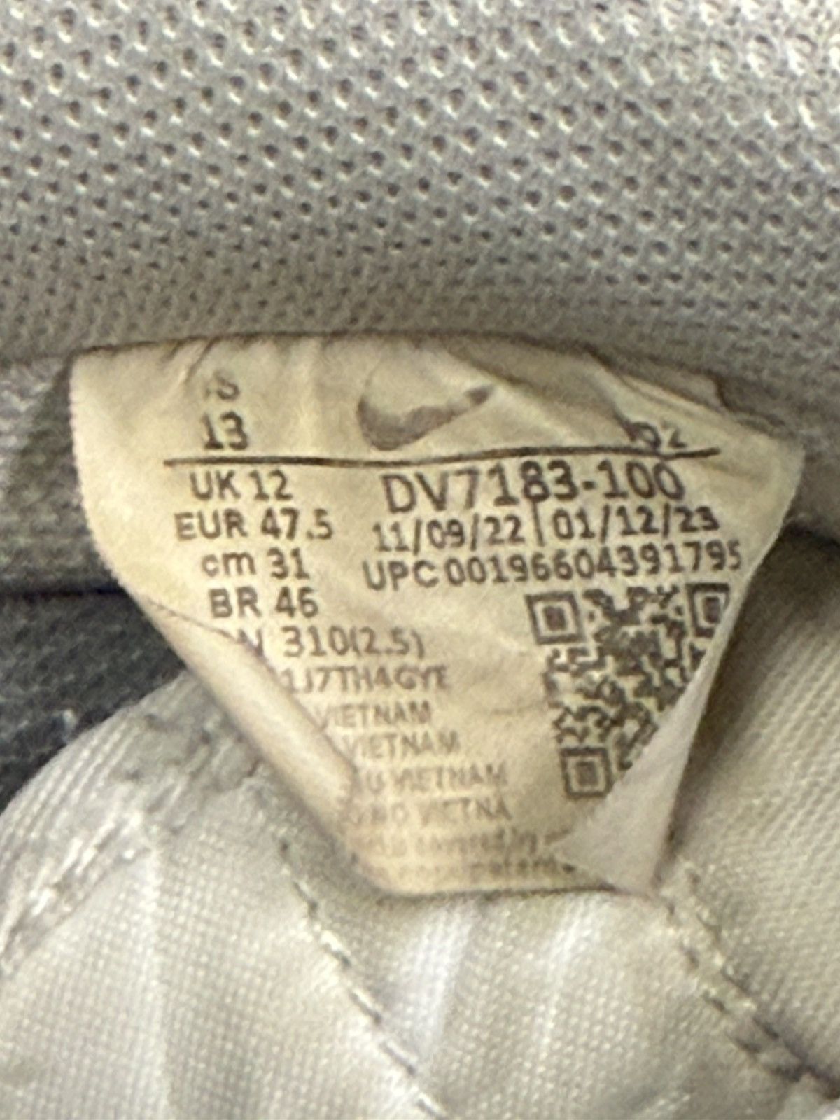 Nike Nike Air Force 1 Low 50 Years Of Hip Hop DV7183-100 Size US 13 / EU 46 - 10 Thumbnail