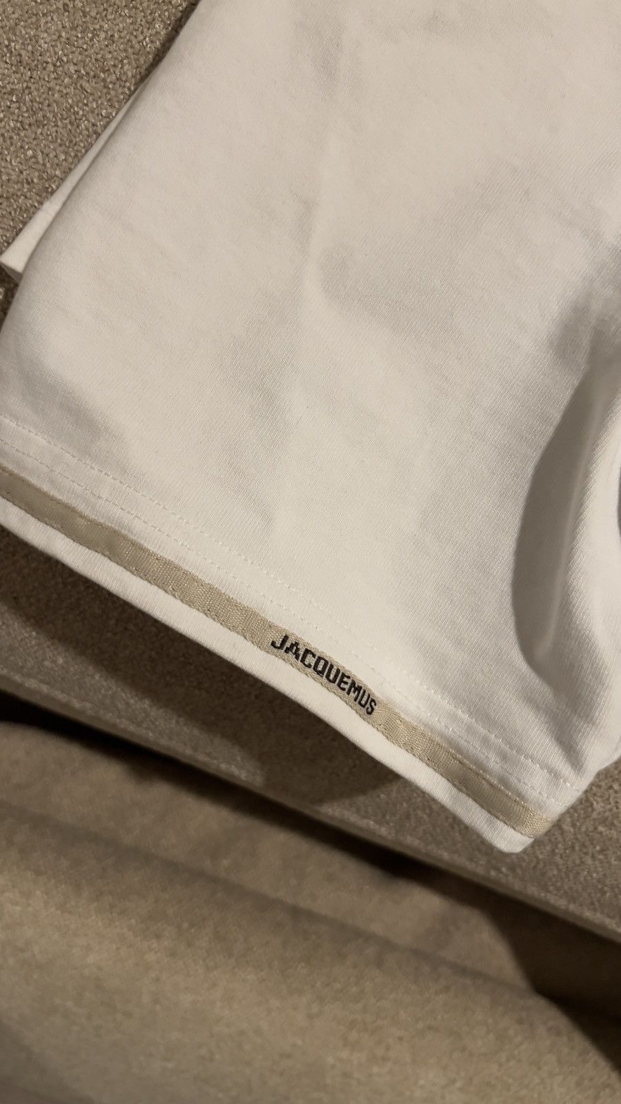 Jacquemus Le Tshirt Toalha in Print Bandana White Size US S / EU 44-46 / 1 - 5 Thumbnail
