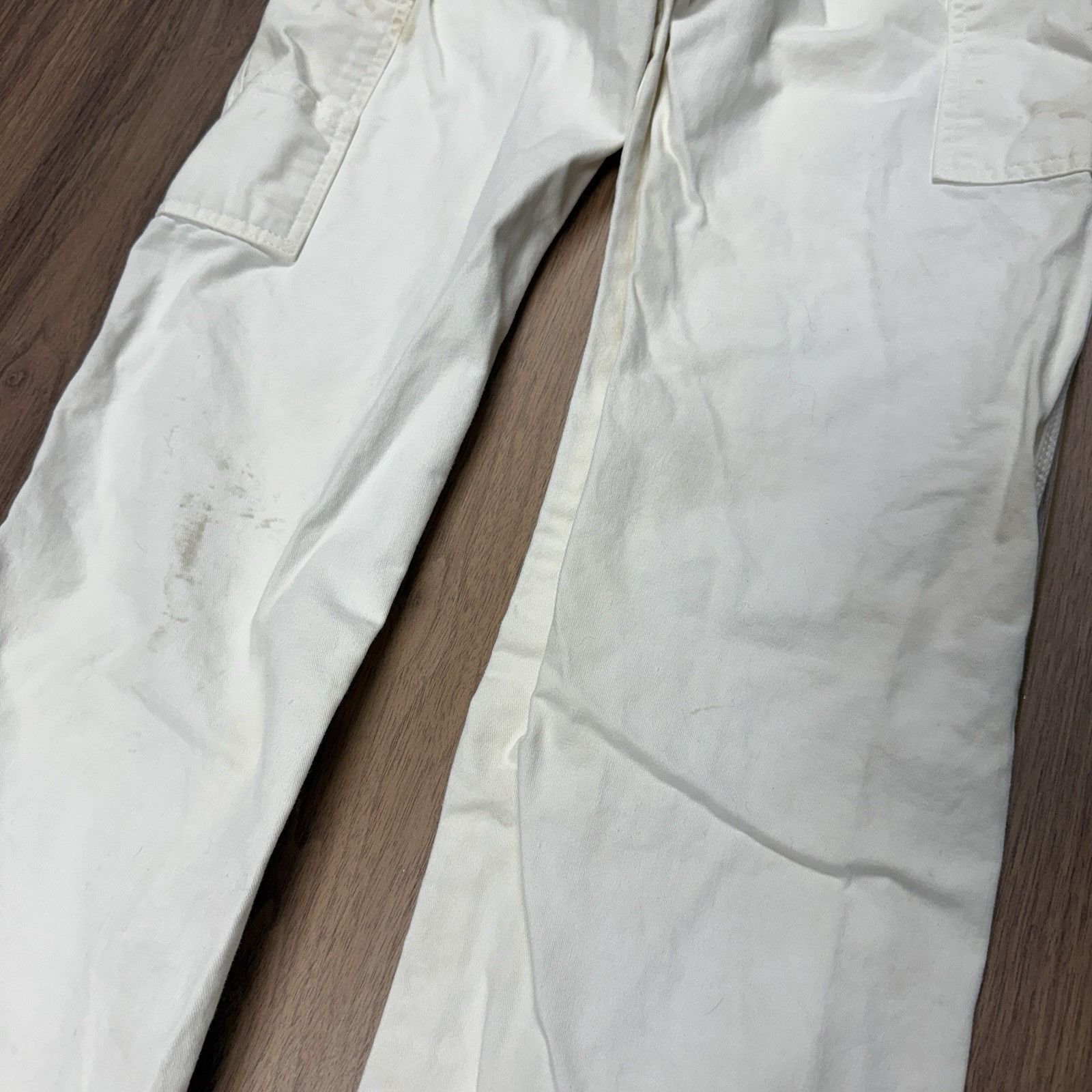 Dickies Dickies Painter Pants Mens 34x34 (32x32.5) White Carpenter W Size US 34 / EU 50 - 10 Thumbnail