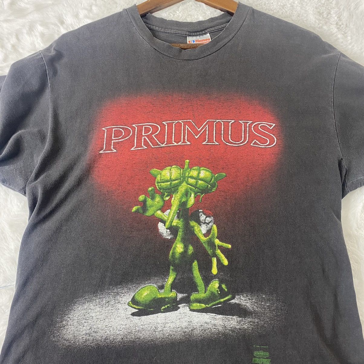 Band Tees × Vintage Vintage 90s Primus Miscellaneous Debris Band T Shirt Size US L / EU 52-54 / 3 - 4 Thumbnail