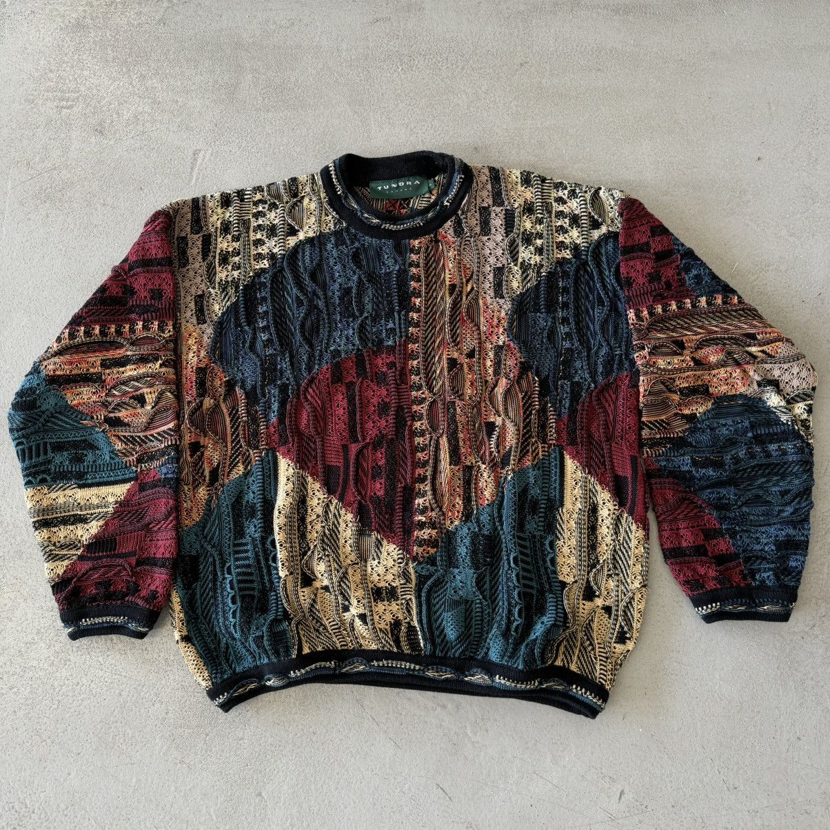 Tundra Canada Vintage Tundra Canada 3D Coogi Knit Sweater Size US L / EU 52-54 / 3 - 1 Thumbnail