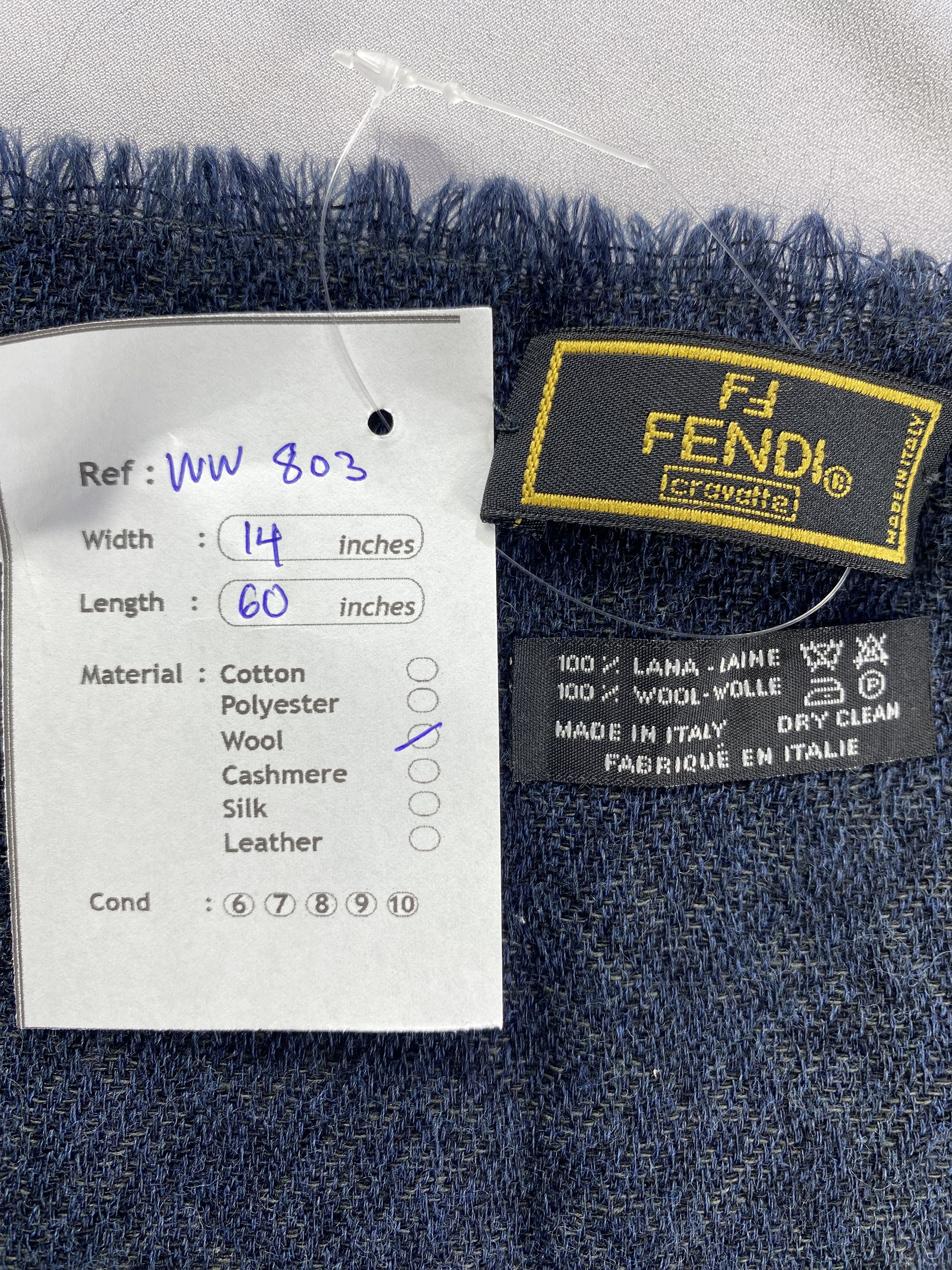 Fendi × Vintage Fendi Scarf / Muffler / Neckwear Size ONE SIZE - 5 Thumbnail
