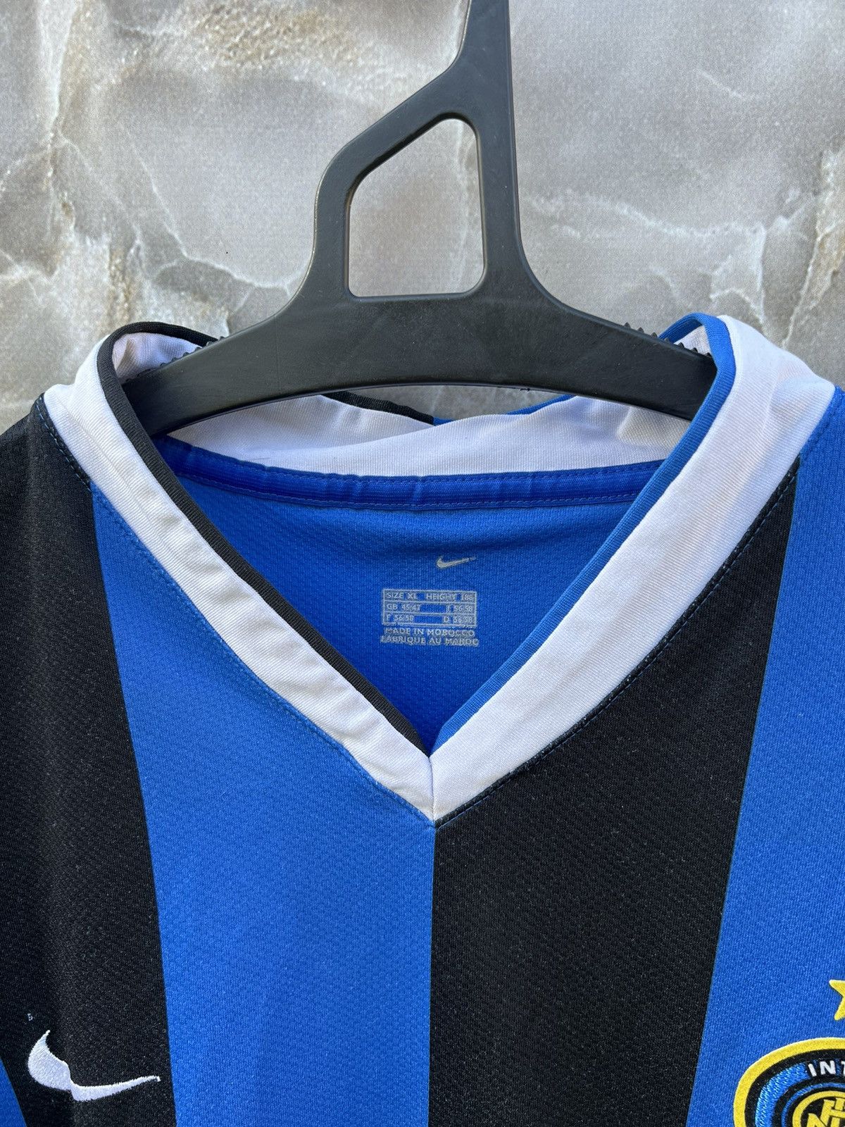 Nike × Vintage Vintage Nike Inter Milan #8 2006/07 Soccer Home Jersey Size US XL / EU 56 / 4 - 6 Thumbnail
