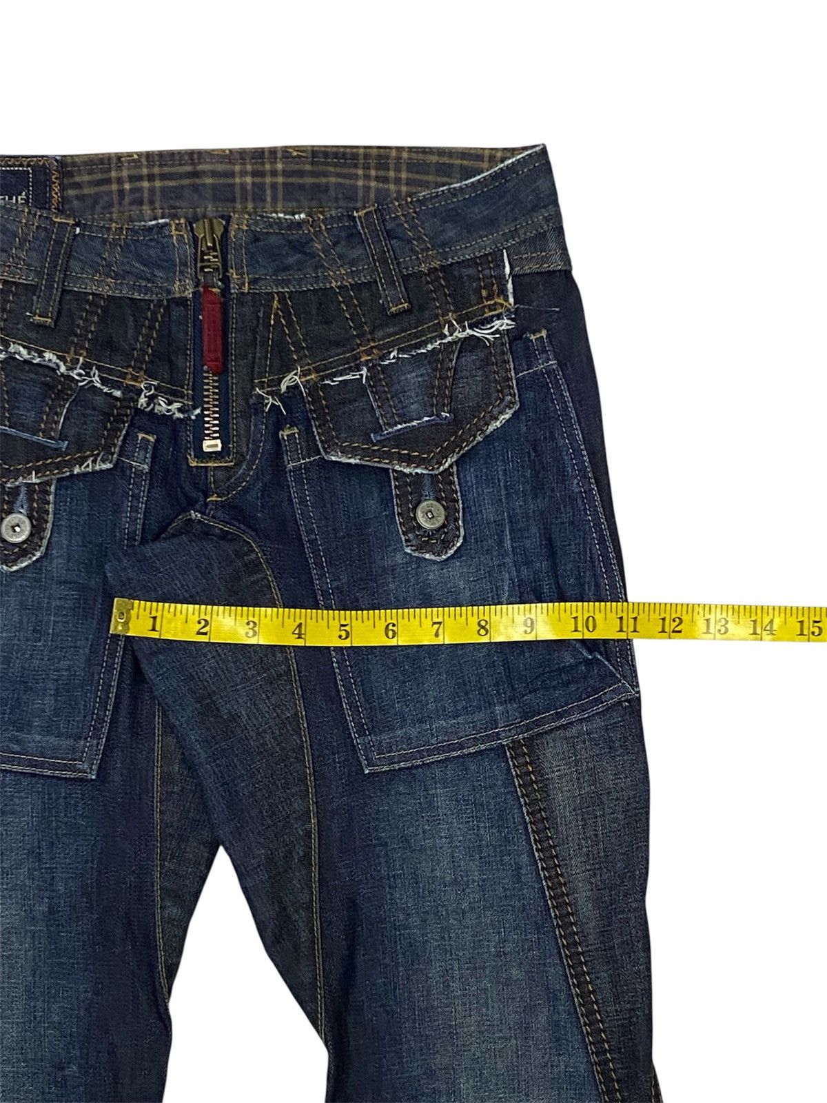 Marithe + Francois Girbaud Marithe Francois Girbaud Spiral Cut Denim Pants Size 28" / US 6 / IT 42 - 23 Thumbnail