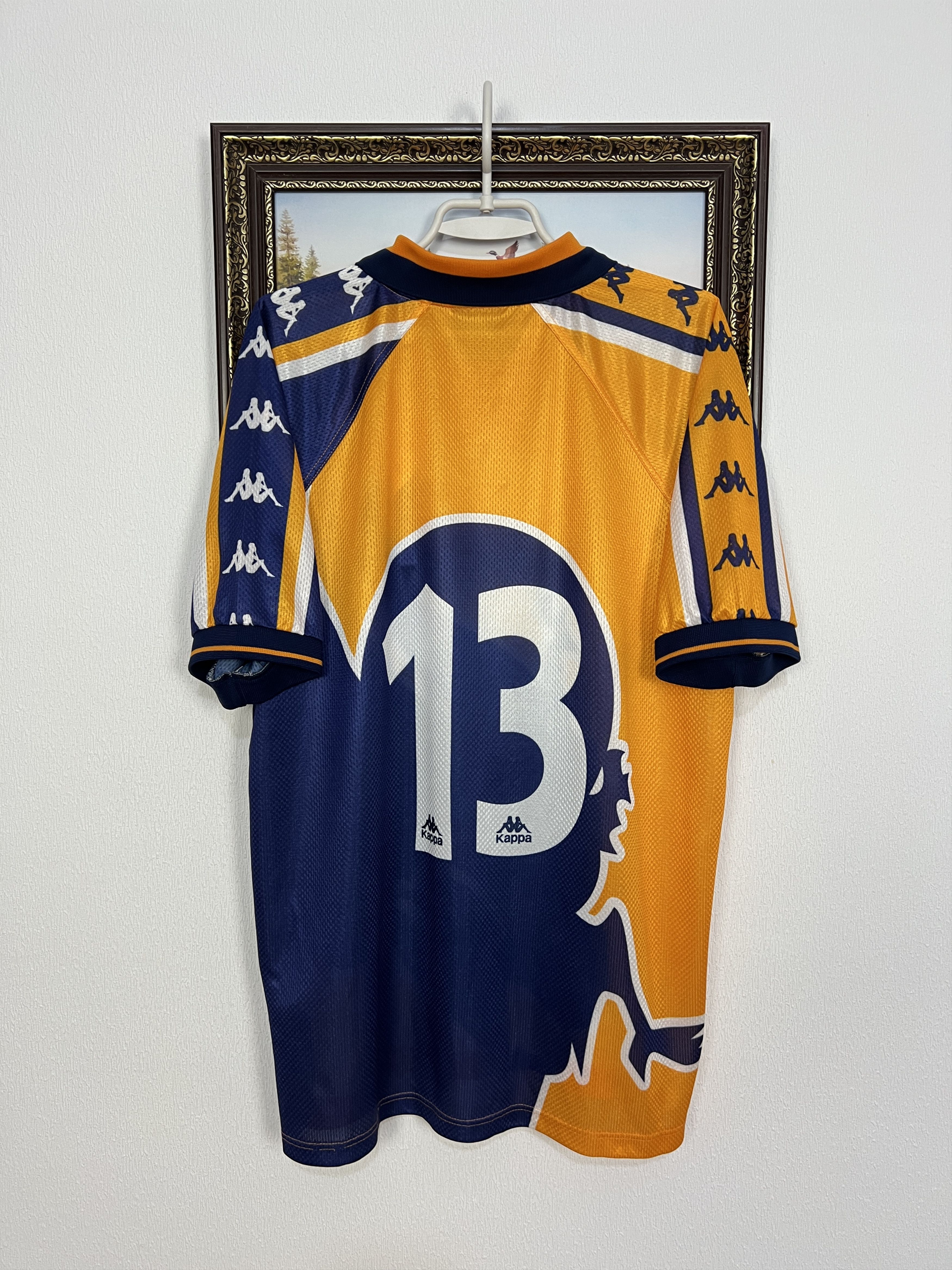 Kappa Porto football shirt Soccer Player Issue #13 Jersey Trikot Size US XL / EU 56 / 4 - 8 Thumbnail