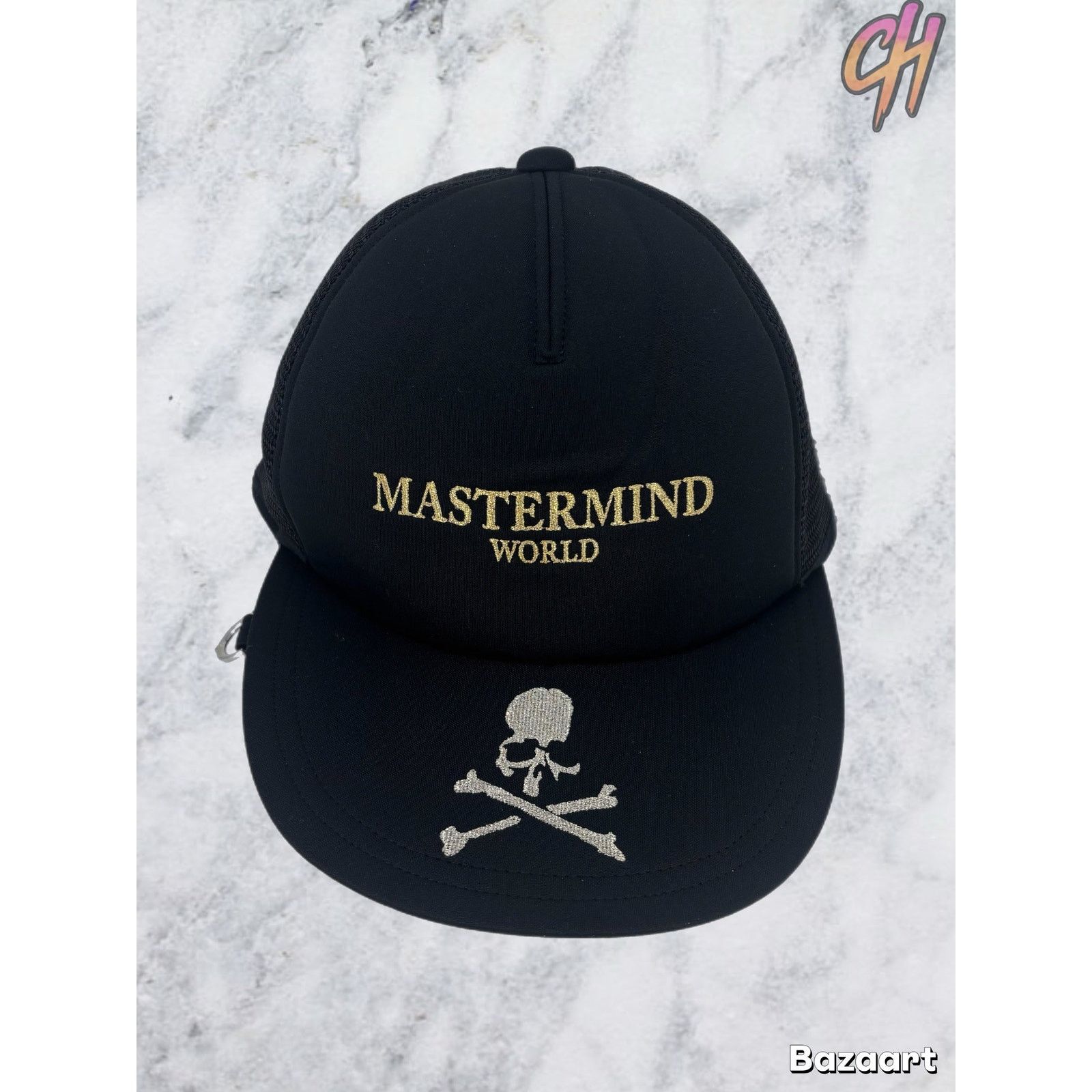 Mastermind Japan Mastermind World 'Max Mastermind' Black Cap Size Medium Size ONE SIZE - 1 Thumbnail