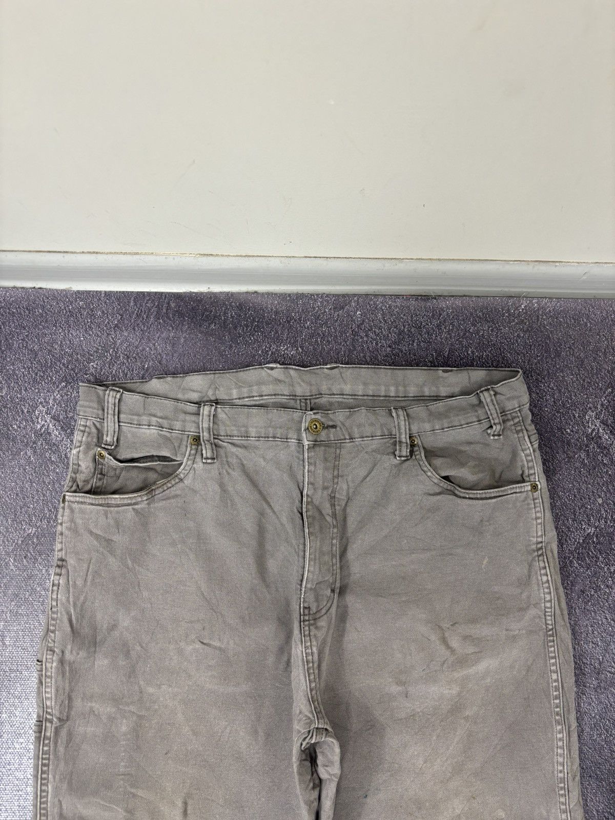 Dickies Vintage Dickies Y2K Workwear Gray Hype Baggy Shorts Jorts Size US 38 / EU 54 - 11 Thumbnail