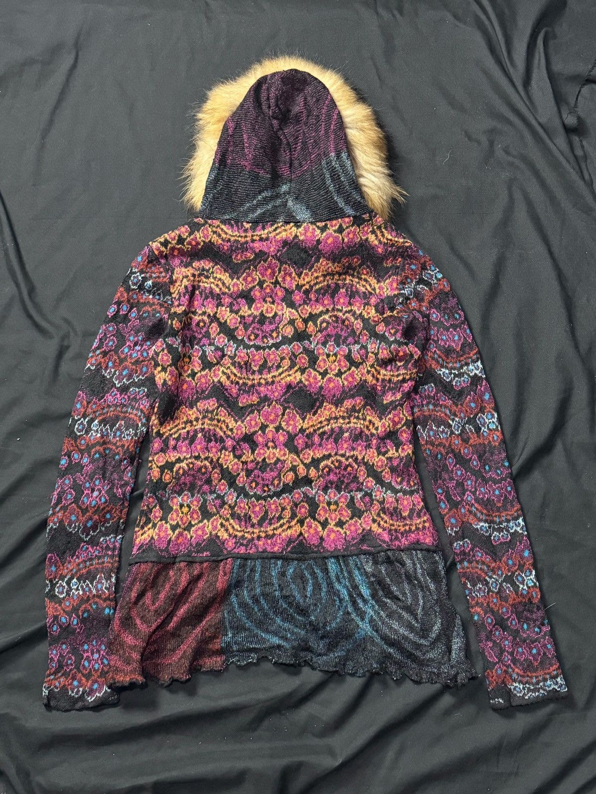Hysteric Glamour × If Six Was Nine × Japanese Brand Fur Zipper Hoodie Louise Della Knit Archive style Size M / US 6-8 / IT 42-44 - 2 Thumbnail