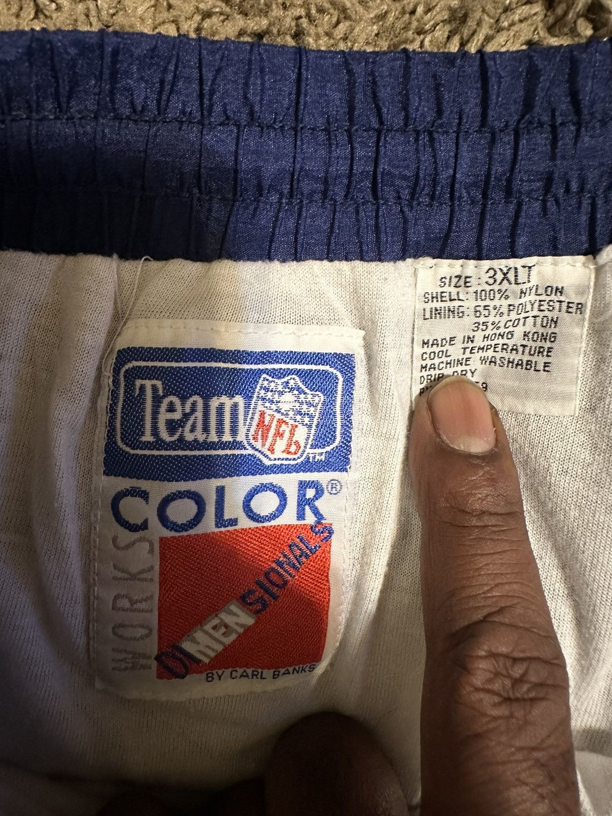 NFL × Vintage Vintage NFL Carl Banks Dallas Cowboys pants 90s size 3XL Size US XXL / EU 58 / 5 - 3 Thumbnail