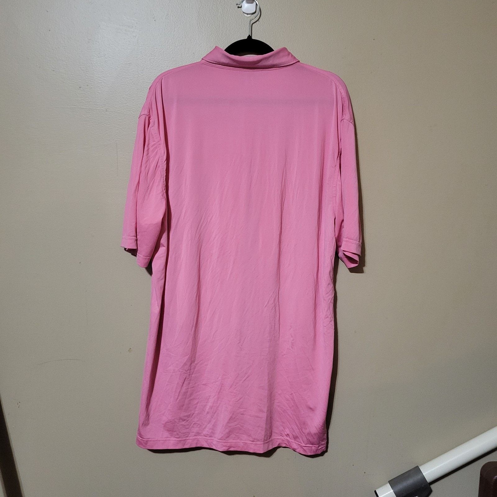 & Other Stories Pebble Beach Performance Pink Polo SZ Large Logo See Picture Size US L / EU 52-54 / 3 - 6 Thumbnail