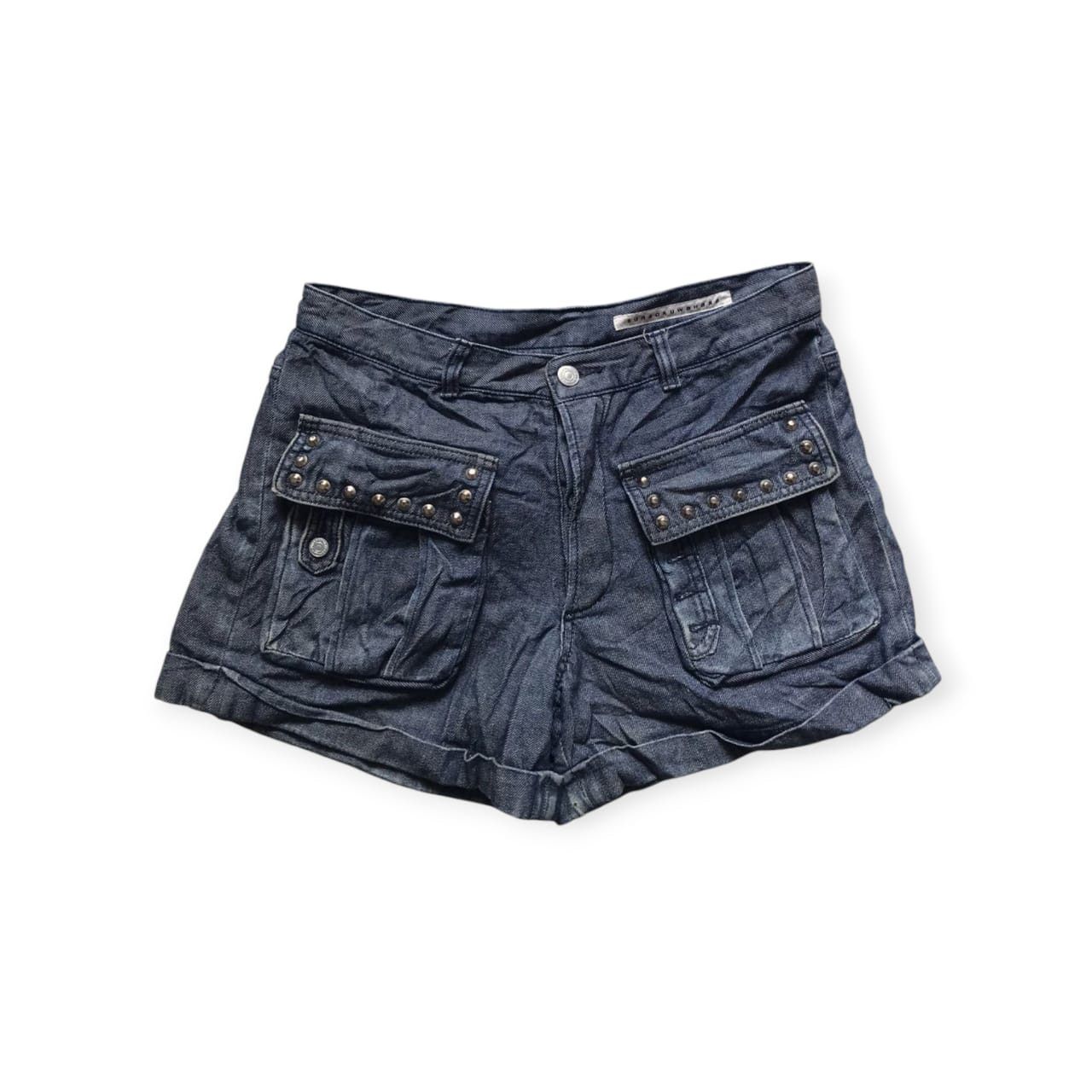 Issey Miyake × Sunao Kuwahara Sunaokuwahra Denim Shorts Cargo Size 29" - 1 Thumbnail