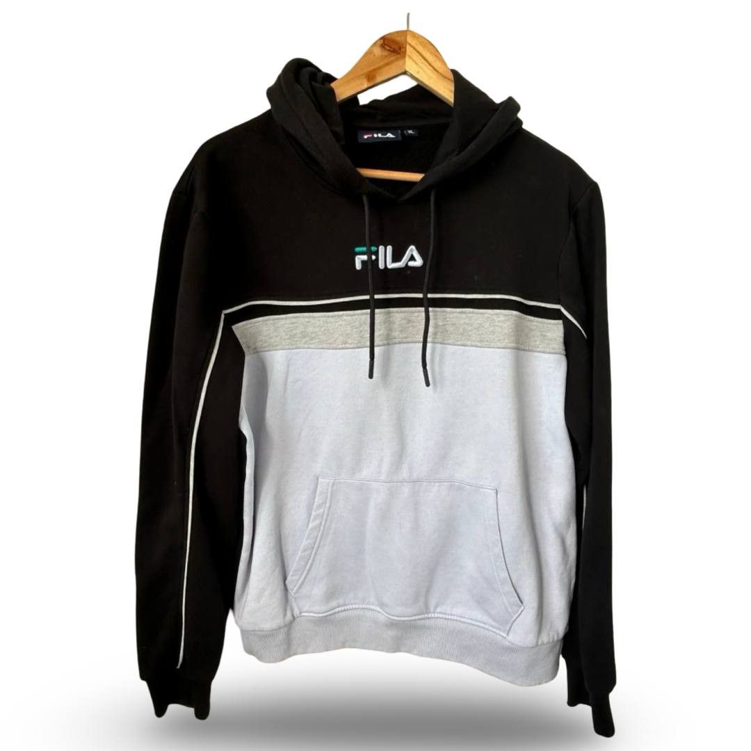 Fila Fila vtg hoodie #766 Size US XL / EU 56 / 4 - 1 Thumbnail