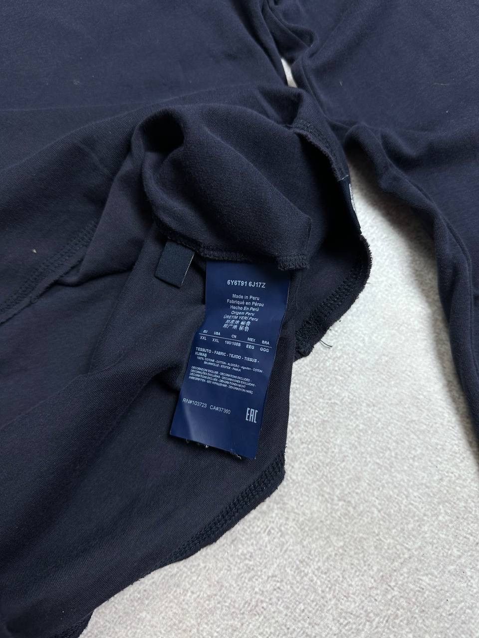 Armani × Emporio Armani × Vintage Vintage Emporio Armani Archival Longsleeve Shirt Y2K XXL Size US XXL / EU 58 / 5 - 5 Thumbnail