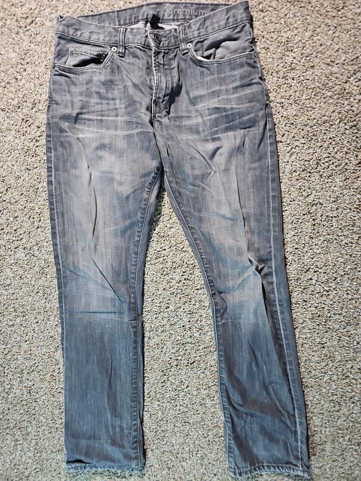 Gap Gap Premium Black 30/30 Jeans Size US 30 / EU 46 - 1 Thumbnail