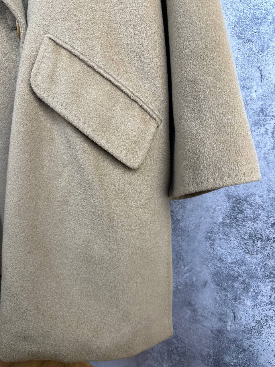 Max Mara Max Mara Virgin Wool/Cashmere Tailored Single Breasted Coat Size S / US 4 / IT 40 - 9 Thumbnail