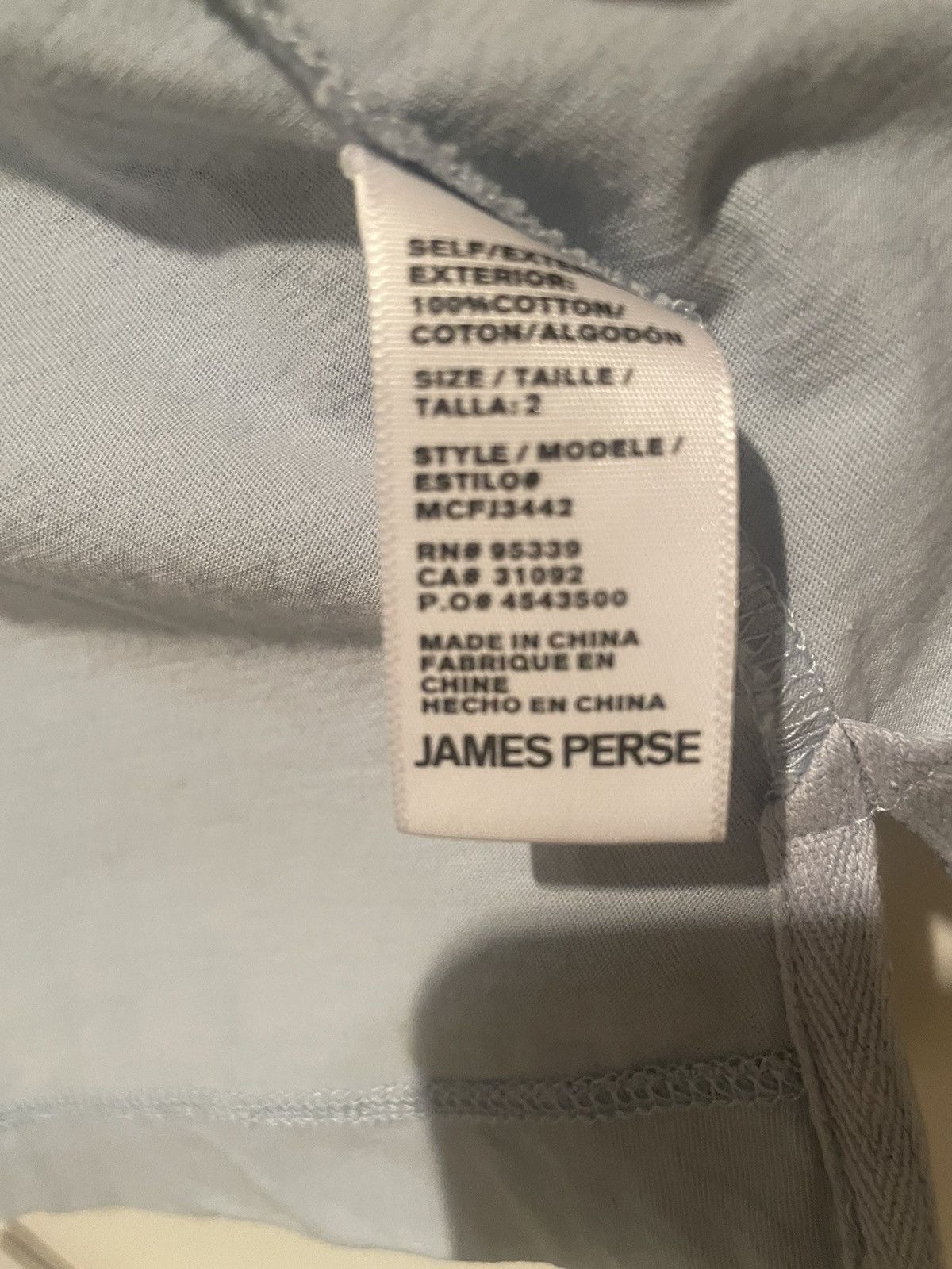 James Perse James Perse Cotton Shirt Size US M / EU 48-50 / 2 - 4 Thumbnail