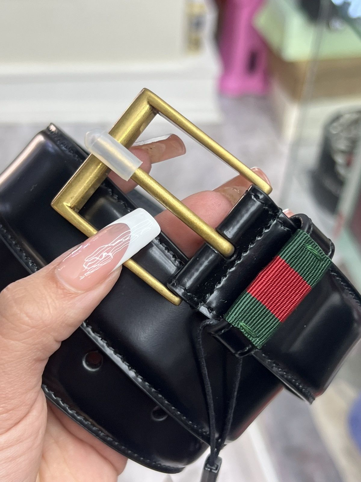 Gucci Gucci Black Dress Belt Size ONE SIZE - 1 Thumbnail