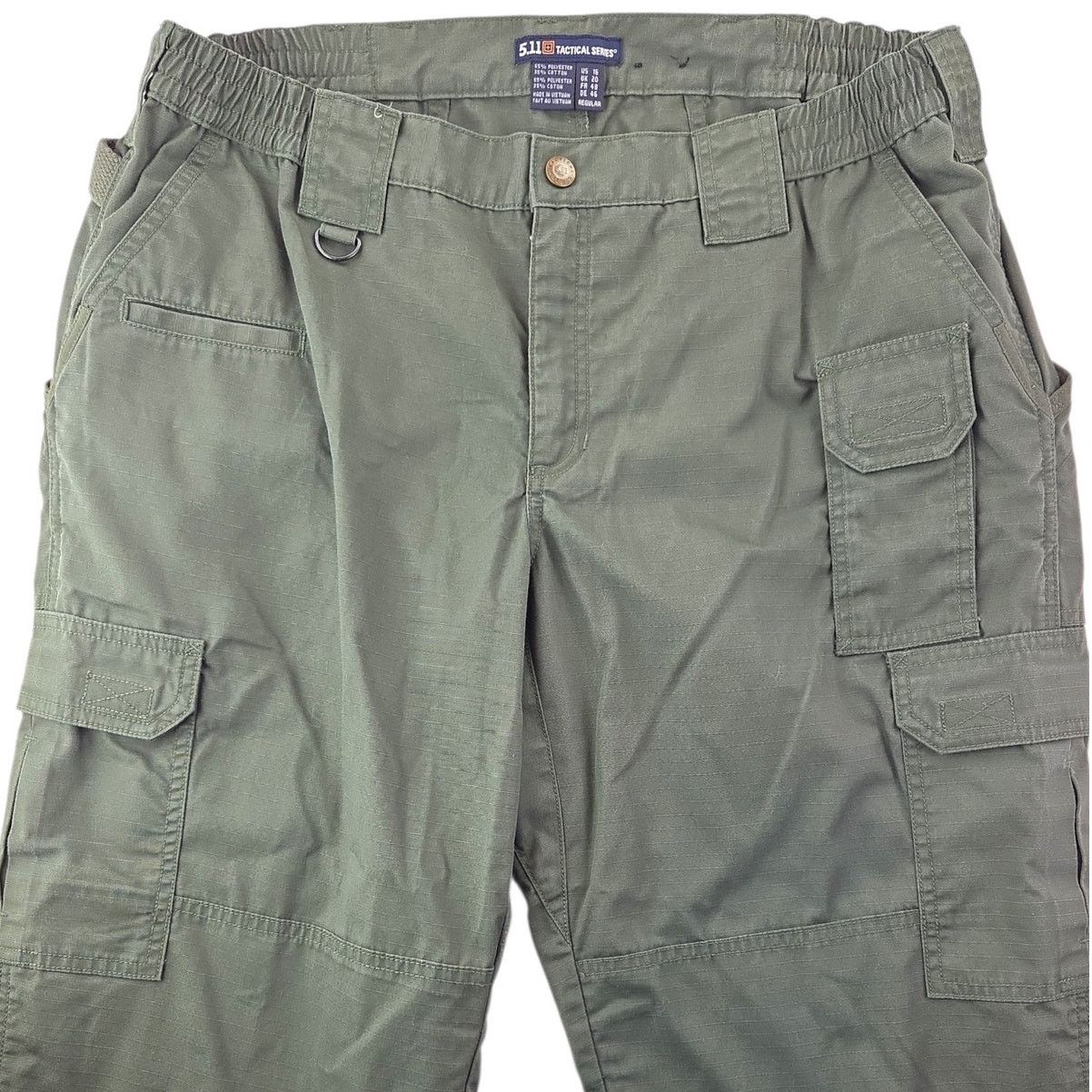 5.11 5.11 Tactical | Green Taclite Pro Ripstop Pants | Size 165. Size 38" / US 16 / IT 52 - 2 Thumbnail