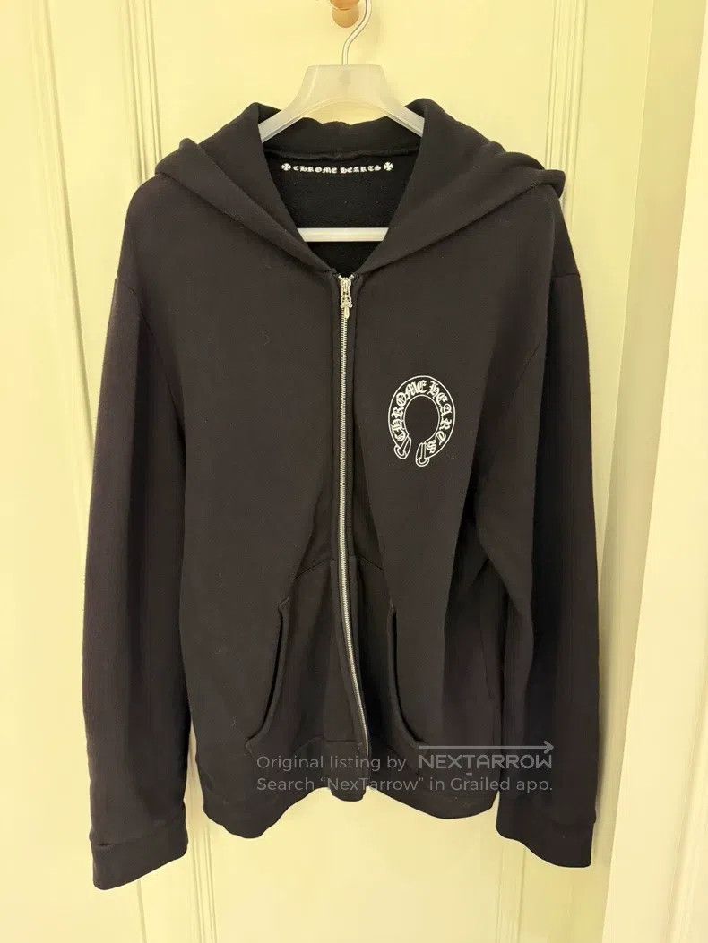 Chrome Hearts CHROME HEARTS Size XL Vine arm USA Sanskrit black zipper ho Size US XL / EU 56 / 4 - 4 Thumbnail