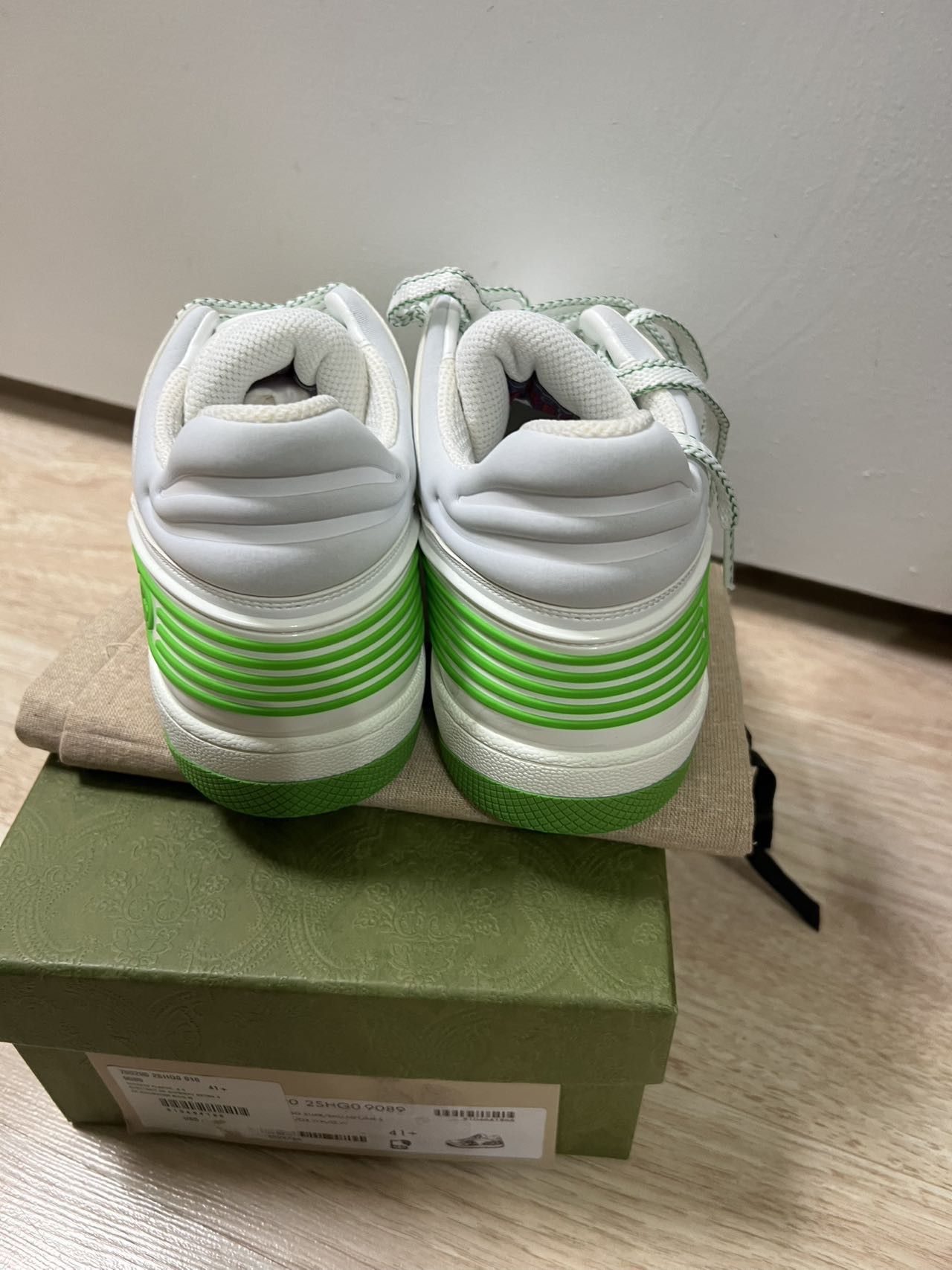 Gucci Gucci Demetra GG Low White (Women's) Size US 11.5 / IT 41.5 - 5 Thumbnail