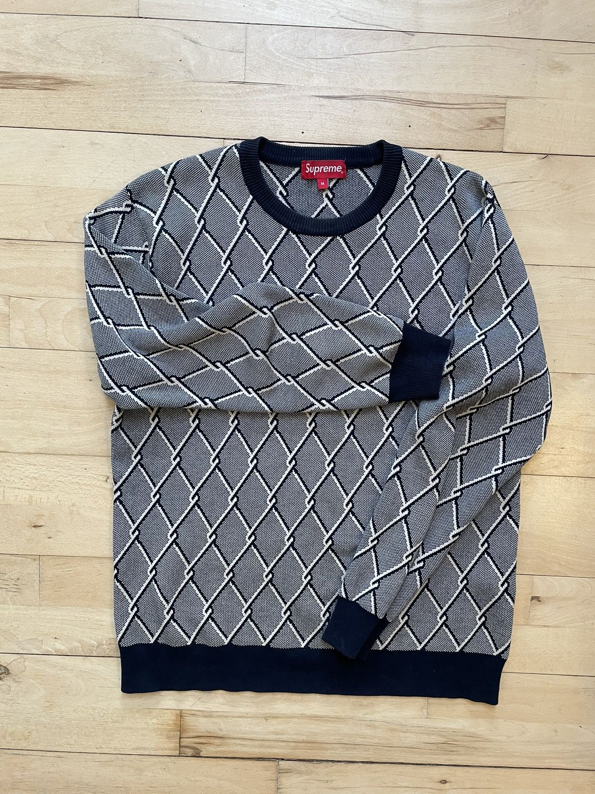 Supreme Supreme Chain link sweatshirt Size US M / EU 48-50 / 2 - 2 Thumbnail