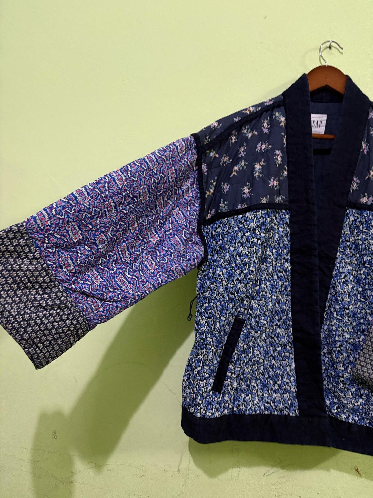 Gap Rare GAP Noragi Kimono Jacket Patchwork Design Floral Size US S / EU 44-46 / 1 - 2 Thumbnail