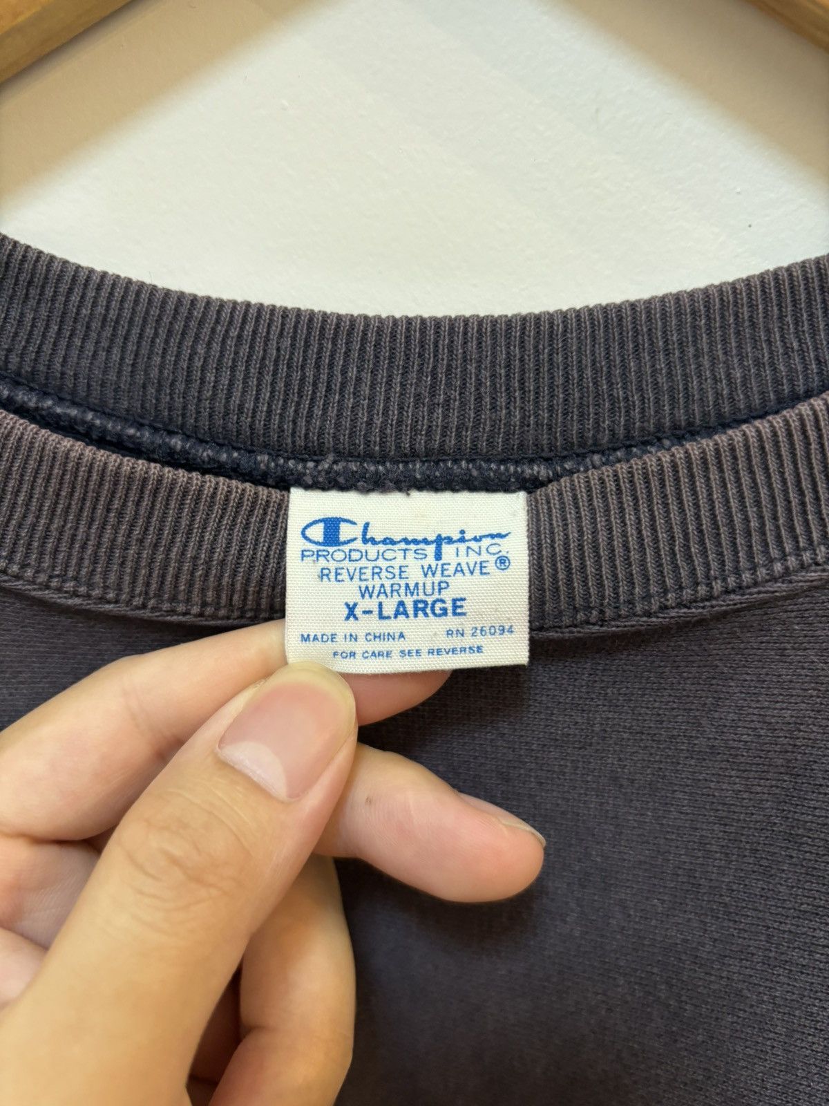 Champion × Vintage Vintage 90's Champion Sweatshirt Size US XL / EU 56 / 4 - 4 Thumbnail