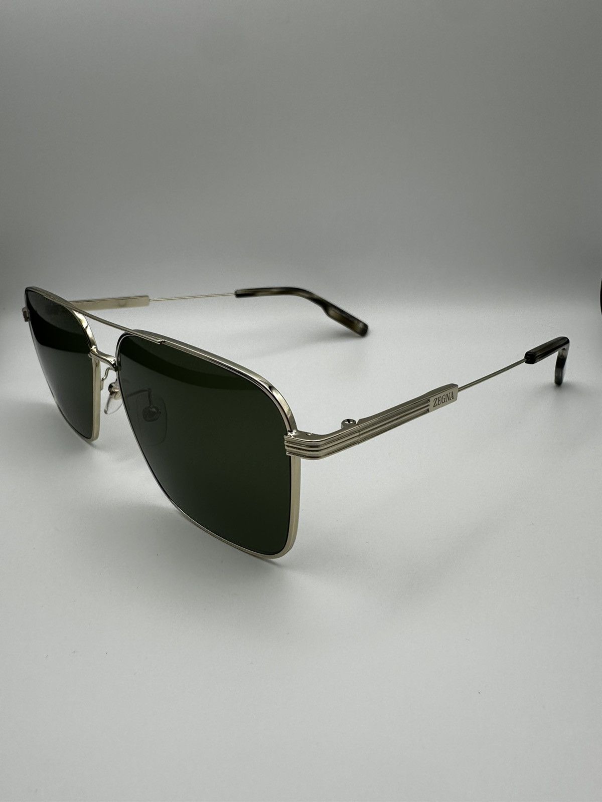 Ermenegildo Zegna Zegna Gold Toned Steel Sunglasses Size ONE SIZE - 2 Thumbnail