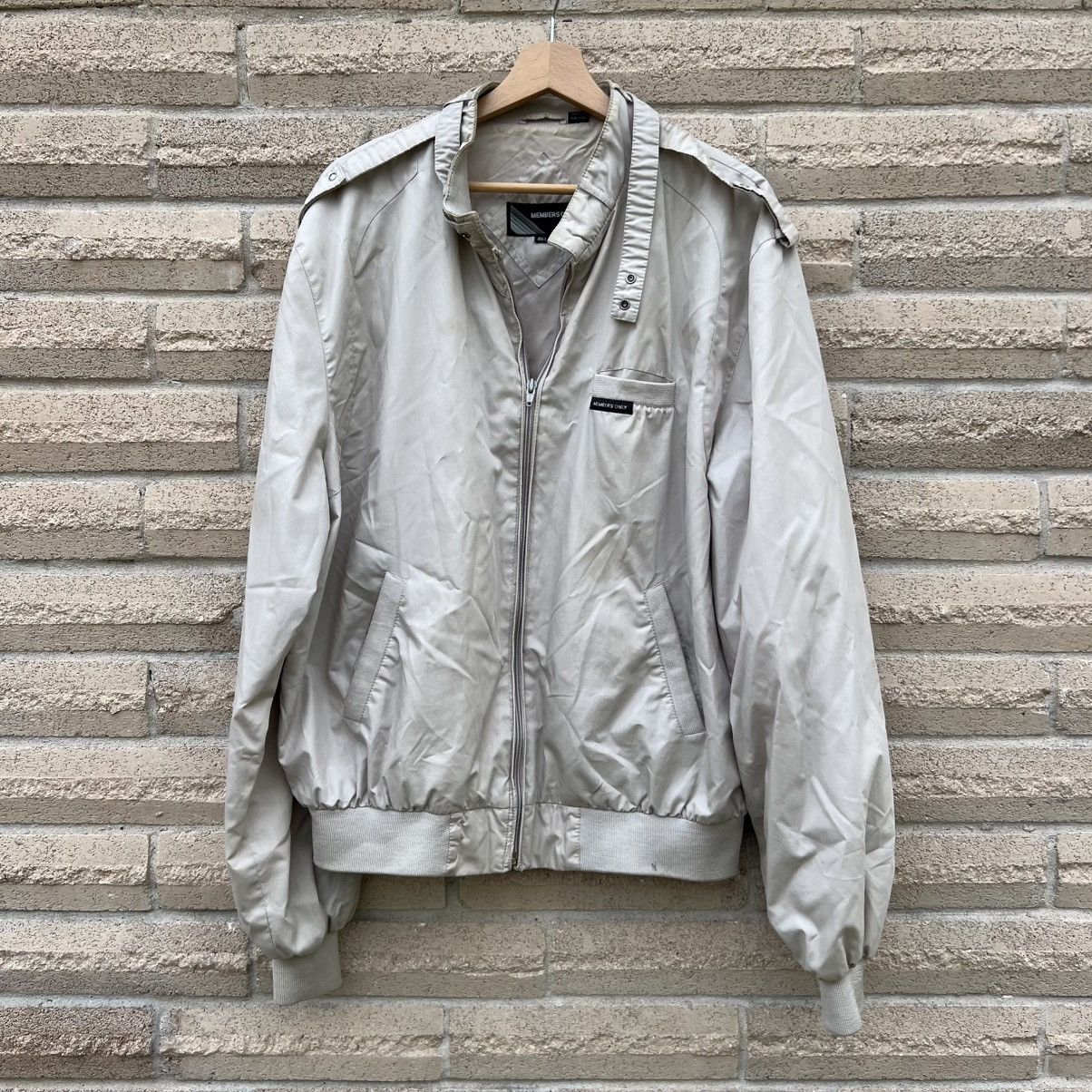 Members Only Vintage 90s Members Only Cafe Racer Windbreaker Jacket large Size US L / EU 52-54 / 3 - 1 Thumbnail