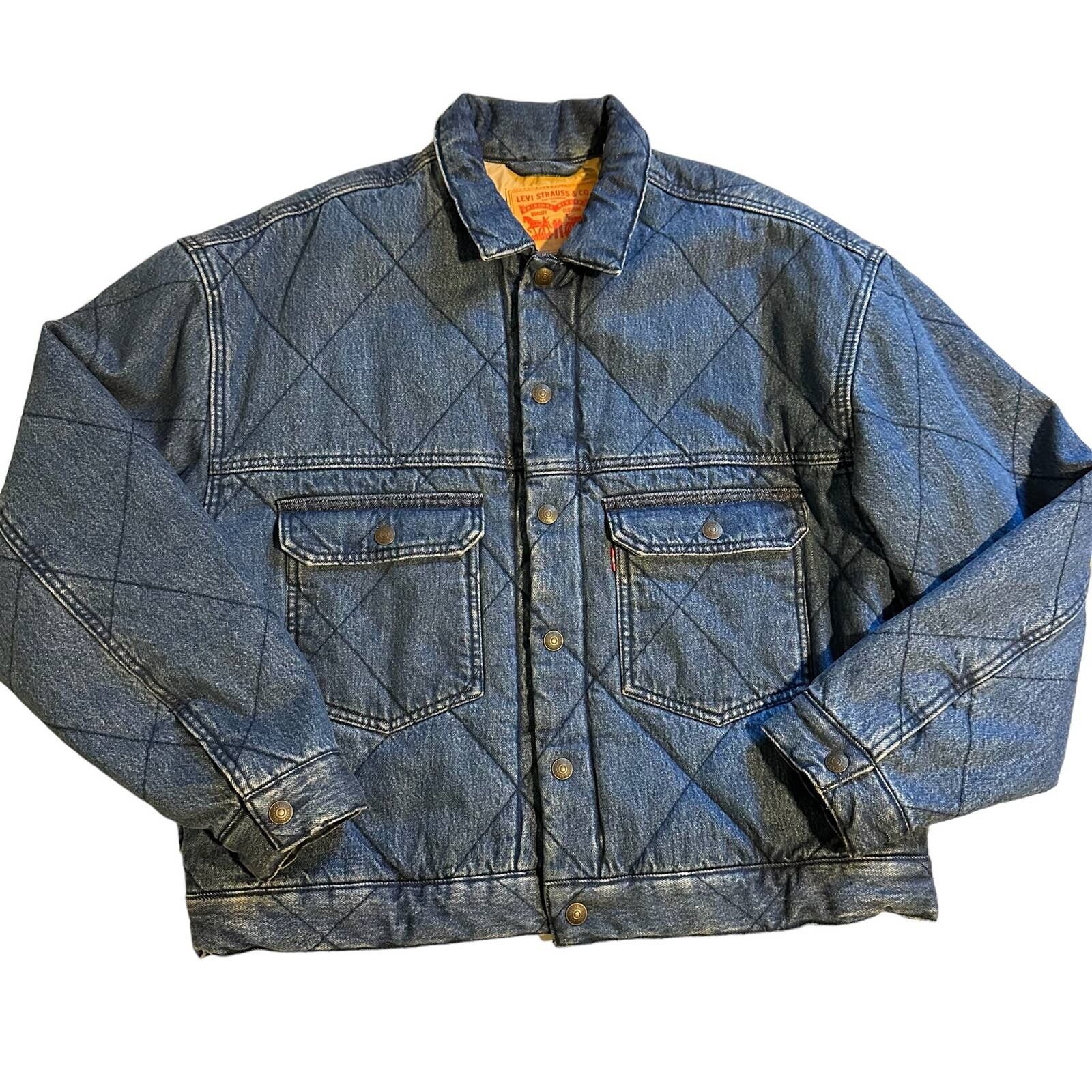 Levi's Levi’s Stay Loose Quilted Type ll Trucker Jacket Medium Size US M / EU 48-50 / 2 - 1 Preview