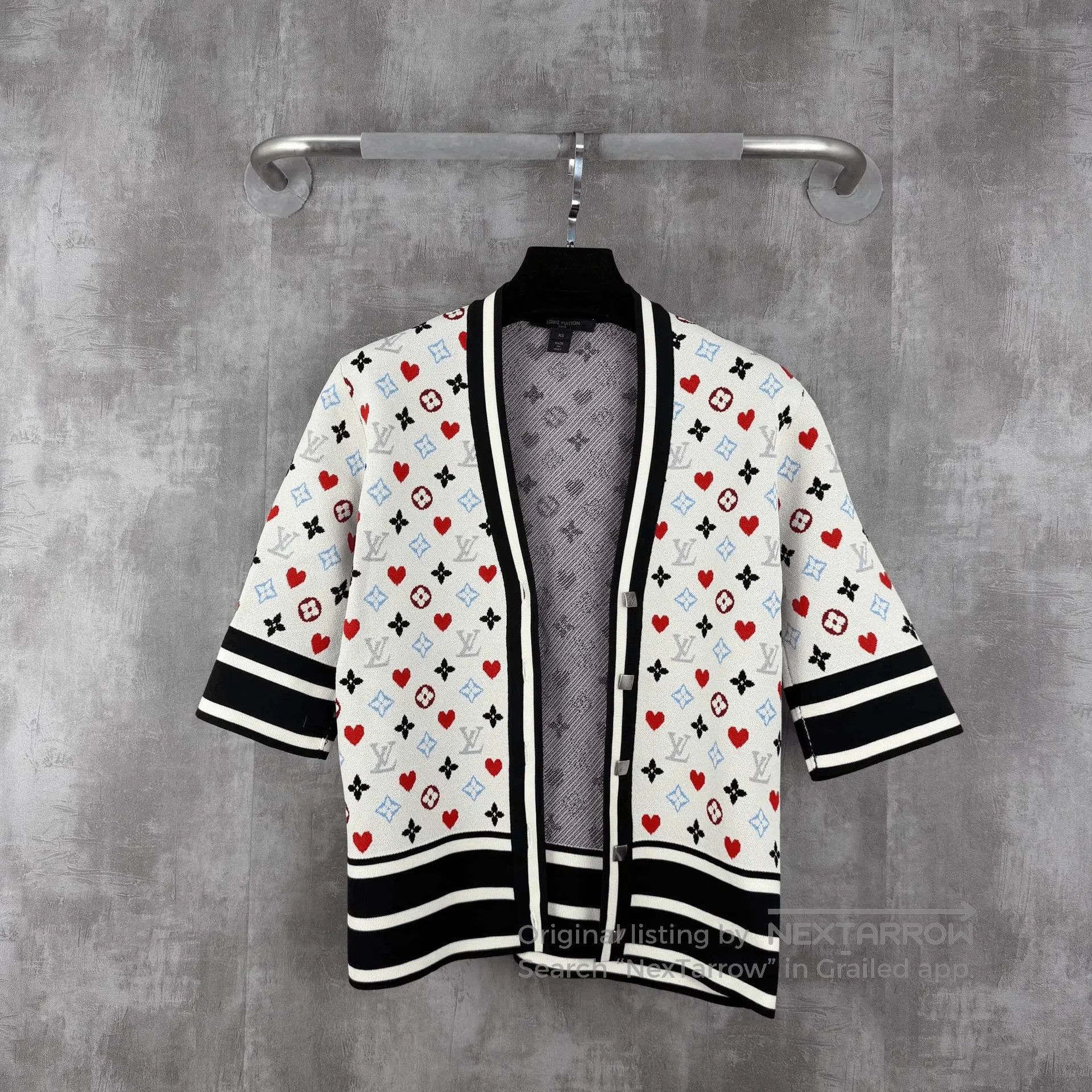 Louis Vuitton Louis Vuitton Monogram Knit Cardigan. Size XS / US 0-2 / IT 36-38 - 1 Thumbnail