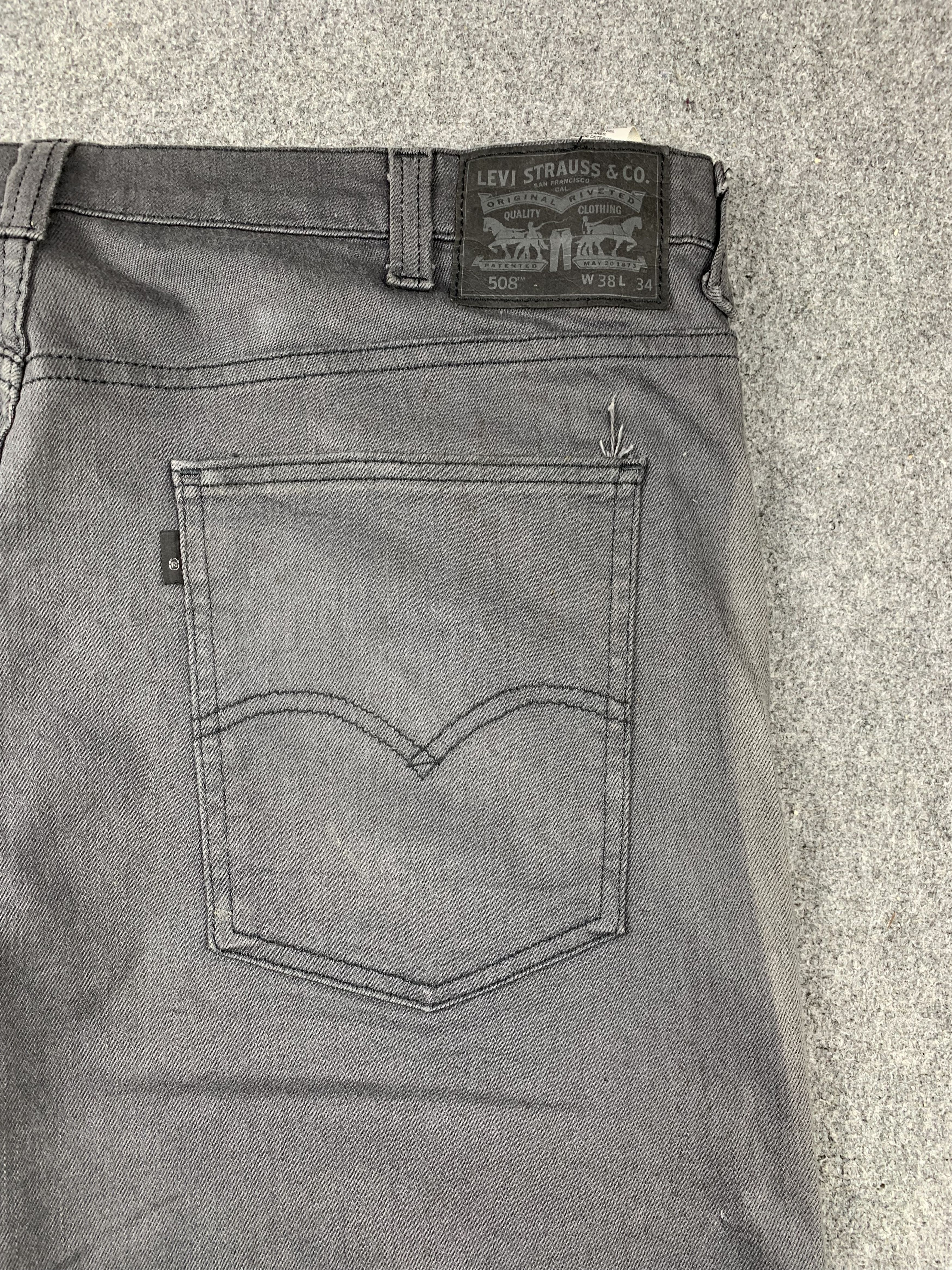 Levi's Vintage Levis 508 Faded Black Jeans DP2140 Size US 40 / EU 56 - 20 Thumbnail