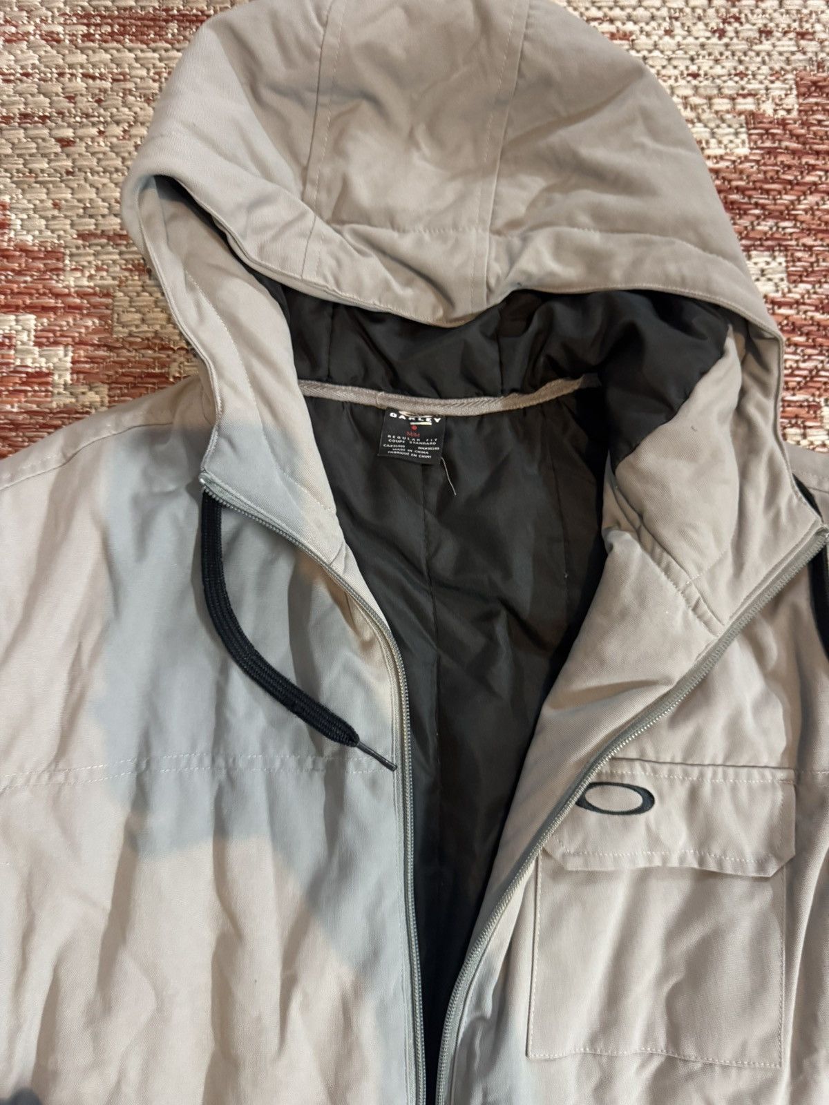 Oakley Men’s Oakley Heavy Duty All Weather Jacket Grey Meduim Size US M / EU 48-50 / 2 - 4 Thumbnail