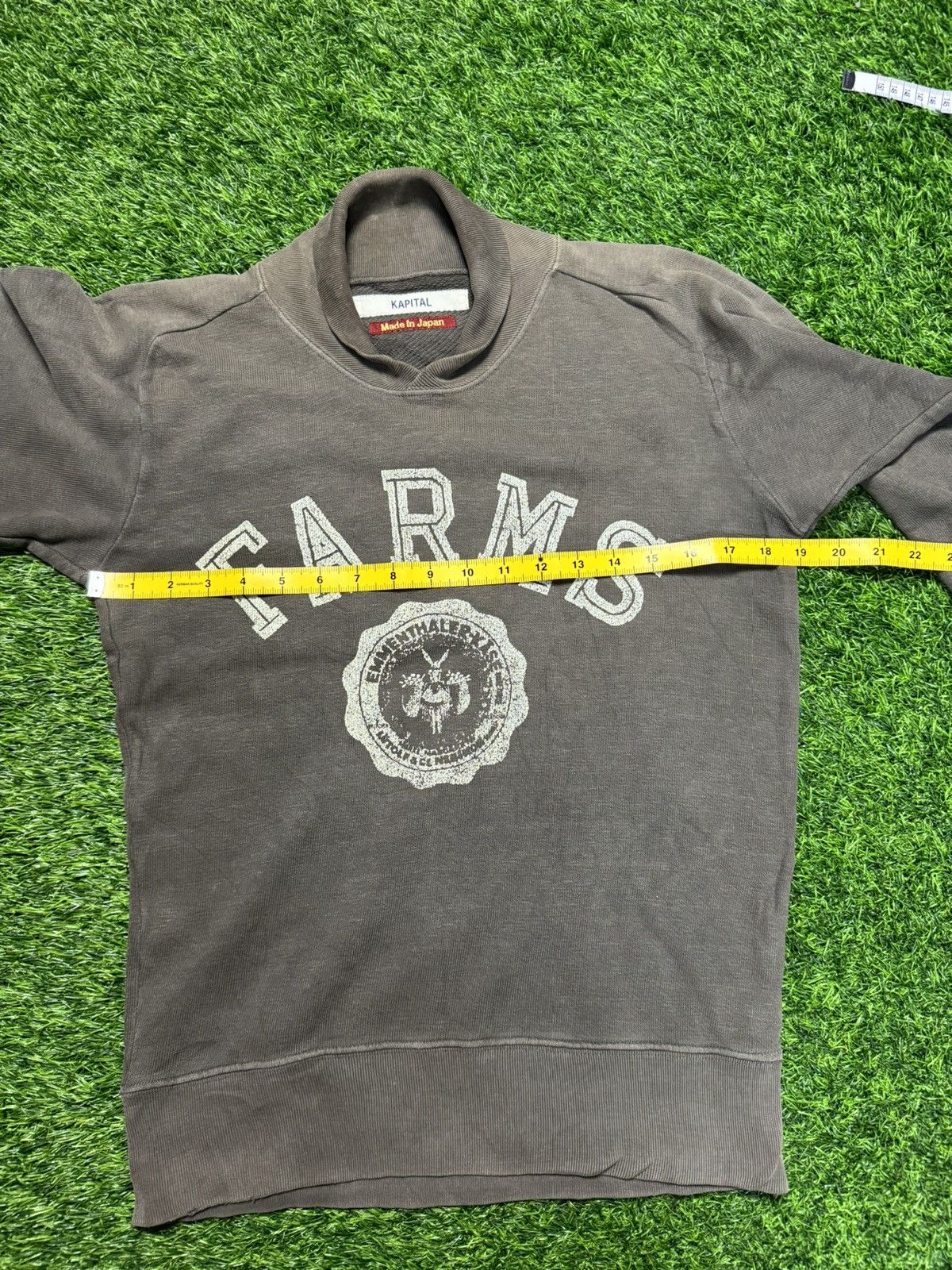 Japanese Brand vintage KAPITAL - distress longsleeve tshirt Size US S / EU 44-46 / 1 - 10 Thumbnail