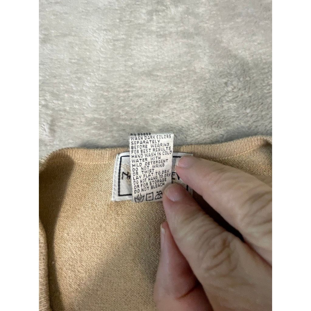 Other Vintage Napa Valley Cardigan Sweater Beige Embroidered Size L / US 10 / IT 46 - 4 Thumbnail