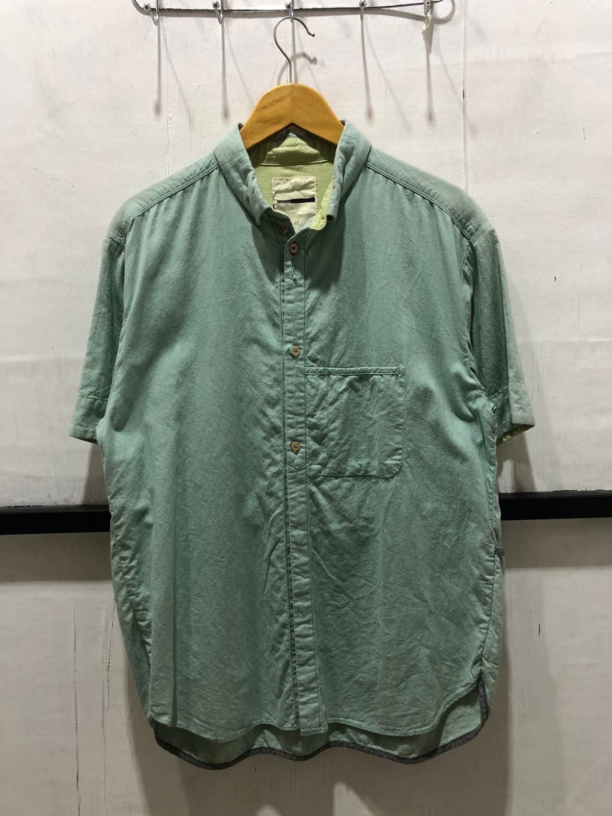 image of Balance Co Shirt Multi Pocket in Mint, Men's (Size Medium)