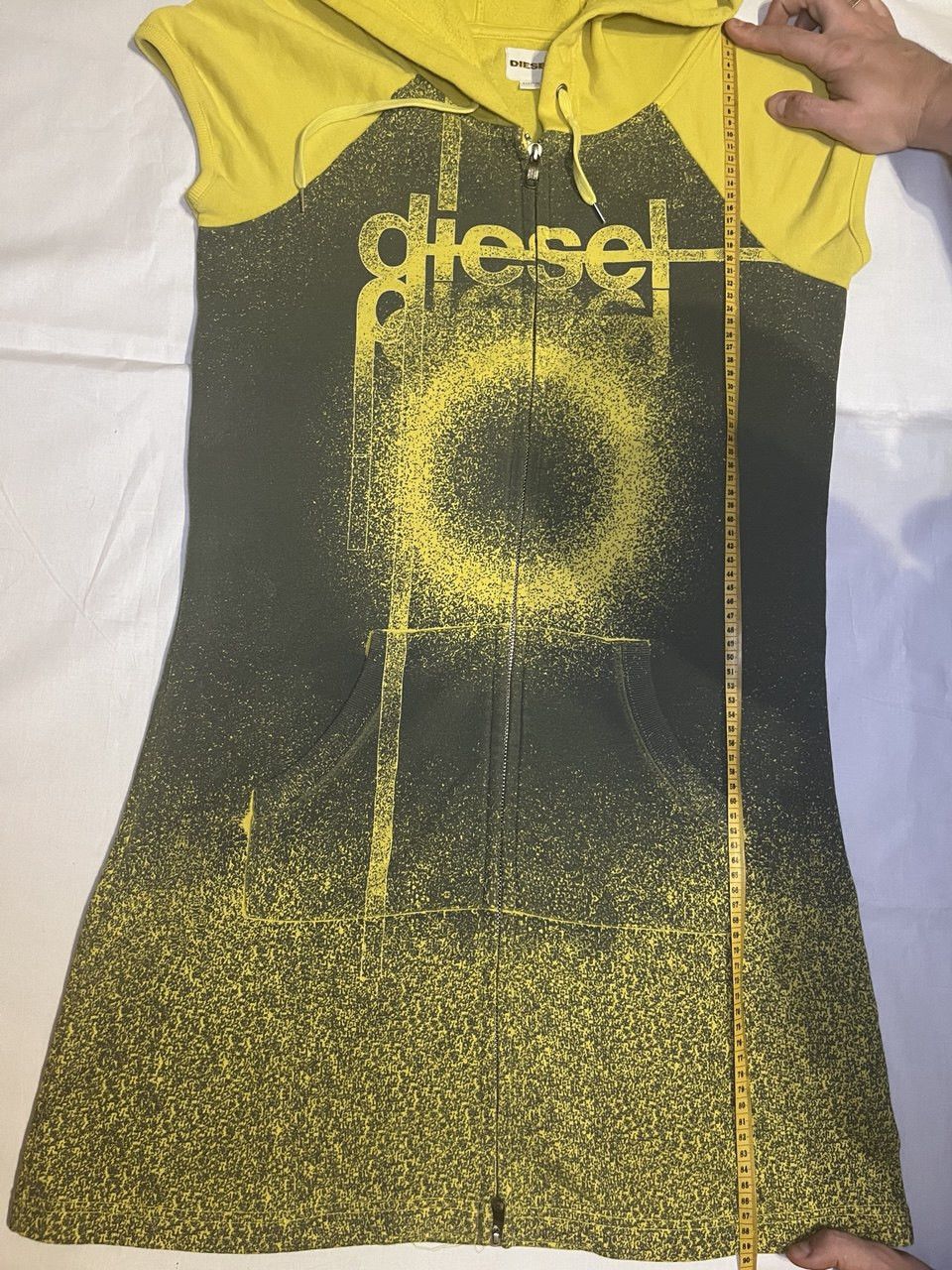 Diesel Diesel women's Sleeveless Hoodie vintage 90s Size M / US 6-8 / IT 42-44 - 9 Thumbnail