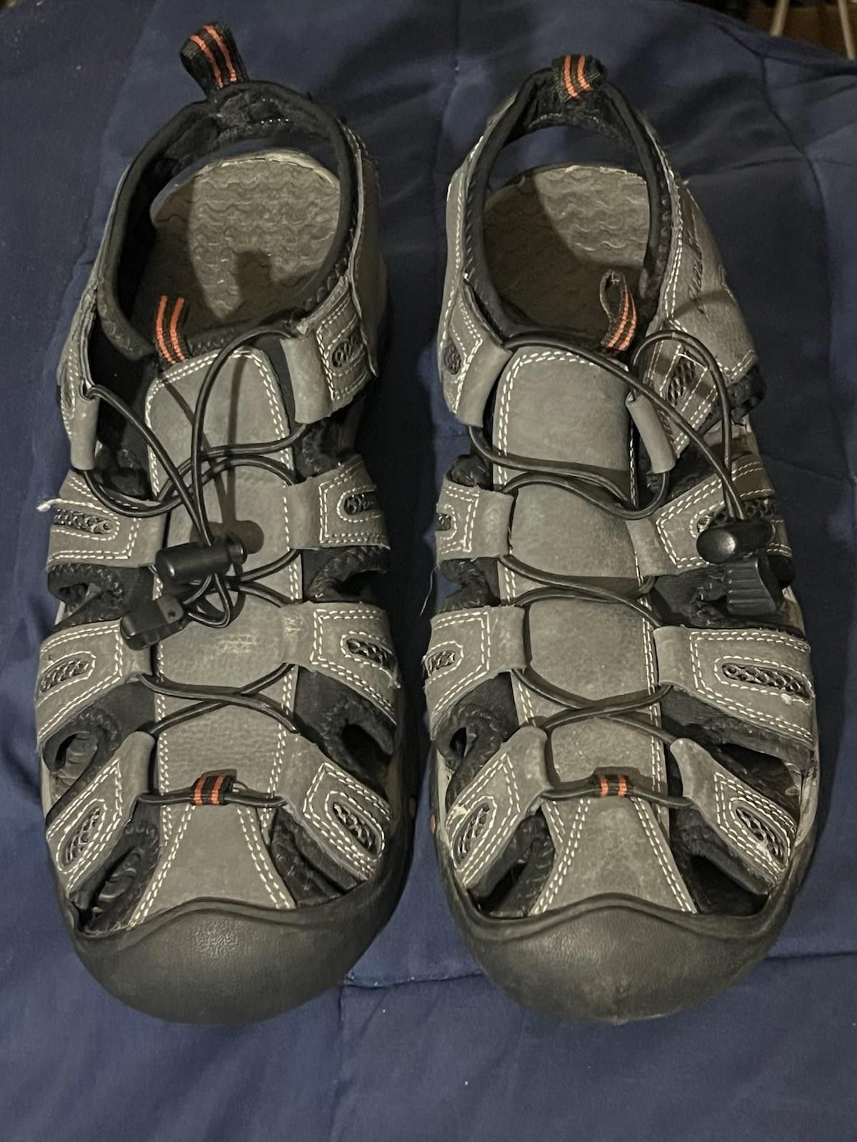 Eddie Bauer Eddie Bauer Men's Water Sandal Size 11 Grey Size US 11 / EU 44 - 2 Thumbnail