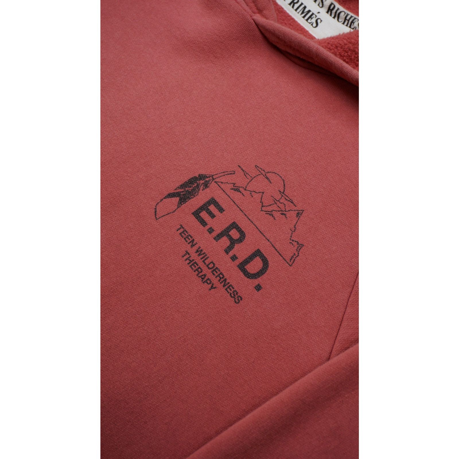 Enfants Riches Deprimes Teen Wilderness Therapy Red Hoodie Size US XL / EU 56 / 4 - 4 Thumbnail