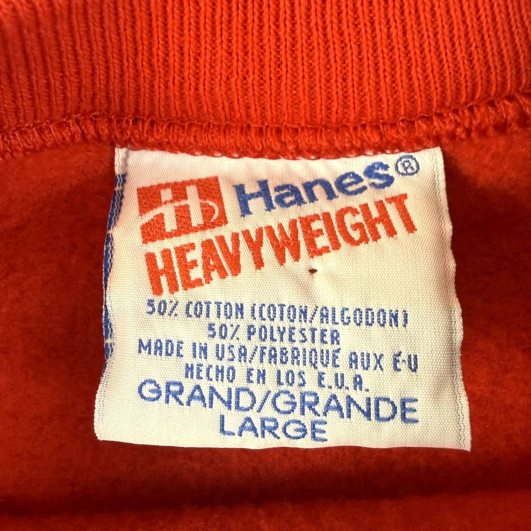 Hanes VINTAGE Hanes Sweater Minnie Mouse Disney USA Heavyweight Red Mens Large Size US L / EU 52-54 / 3 - 7 Thumbnail