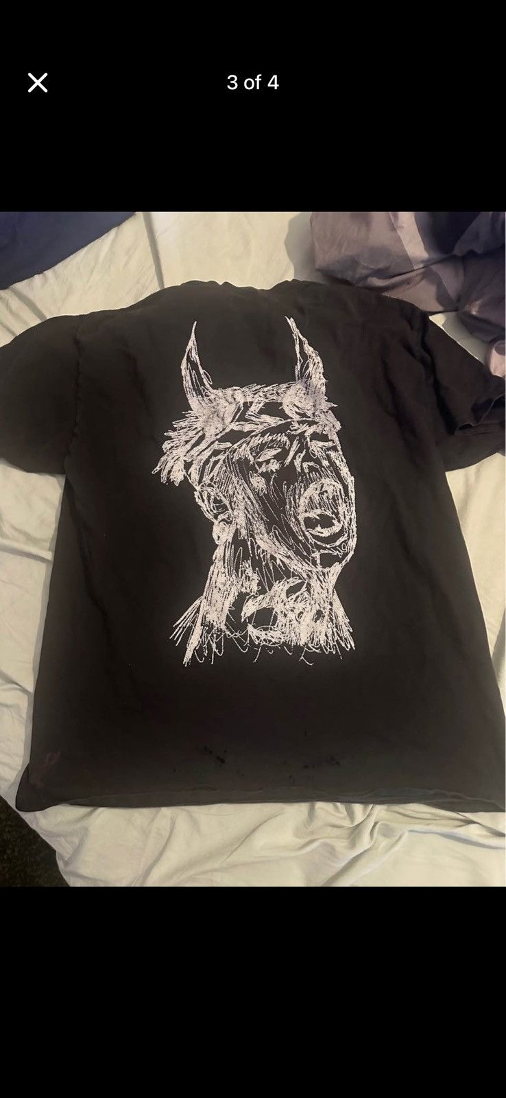 Revenge Revenge XXL trashed style tee (2018) Size US XXL / EU 58 / 5 - 1 Thumbnail