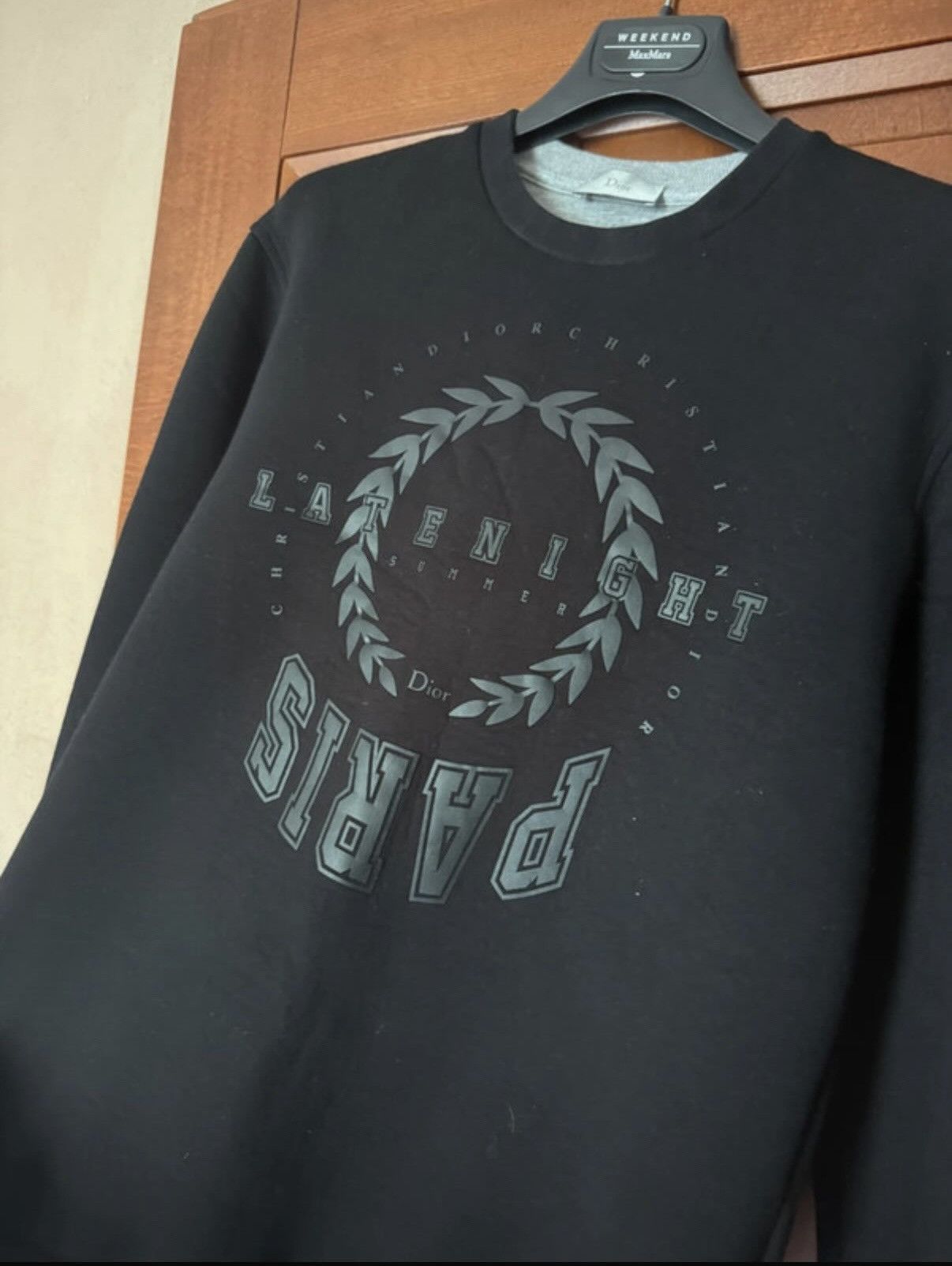 Dior Dior Late Night PARIS Crewneck Size US S / EU 44-46 / 1 - 2 Thumbnail