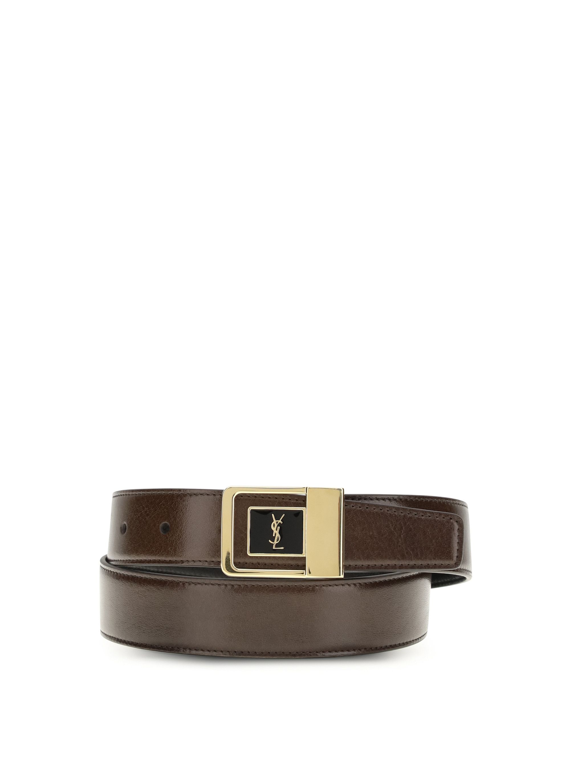 Saint Laurent Paris LA 66 Belt in smooth leather Size ONE SIZE - 1 Thumbnail